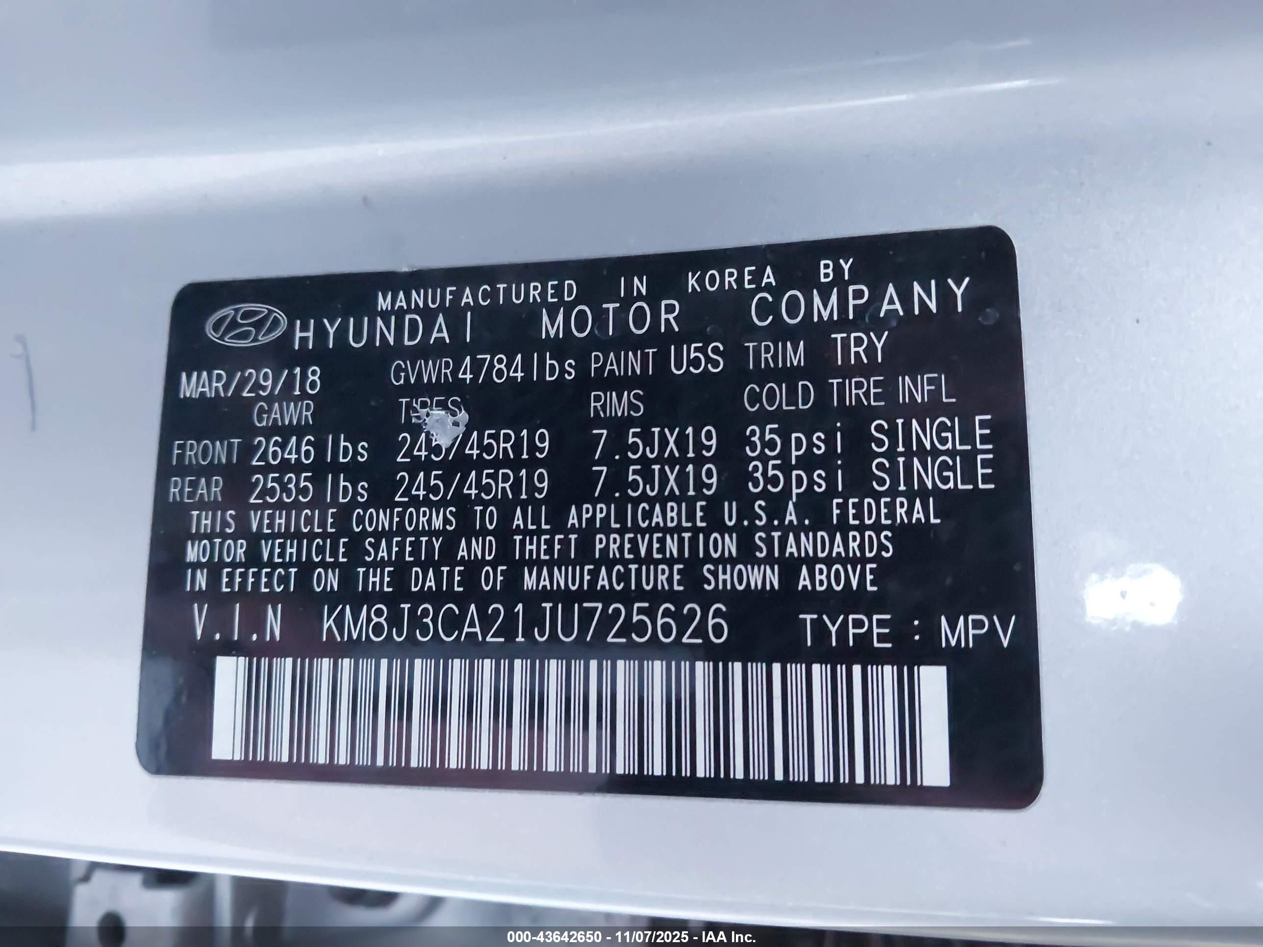 HYUNDAI TUCSON image 9