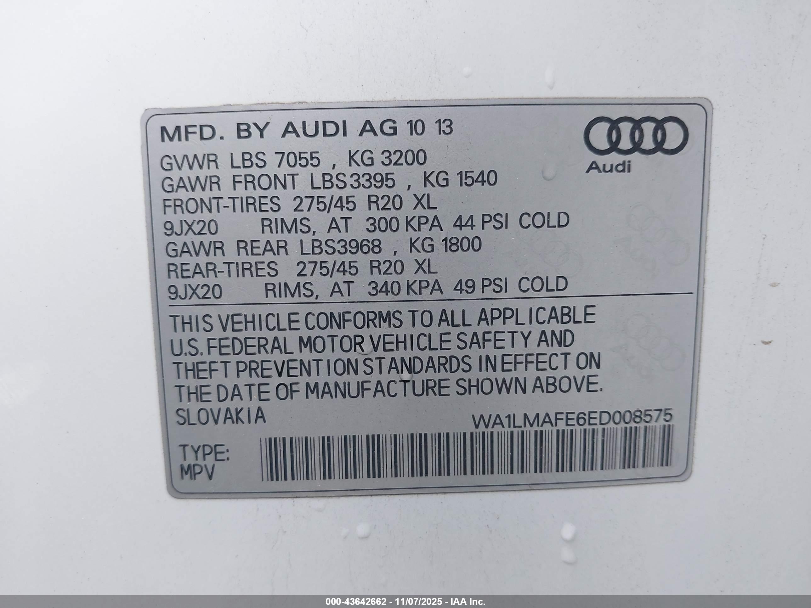 AUDI Q7 image 9