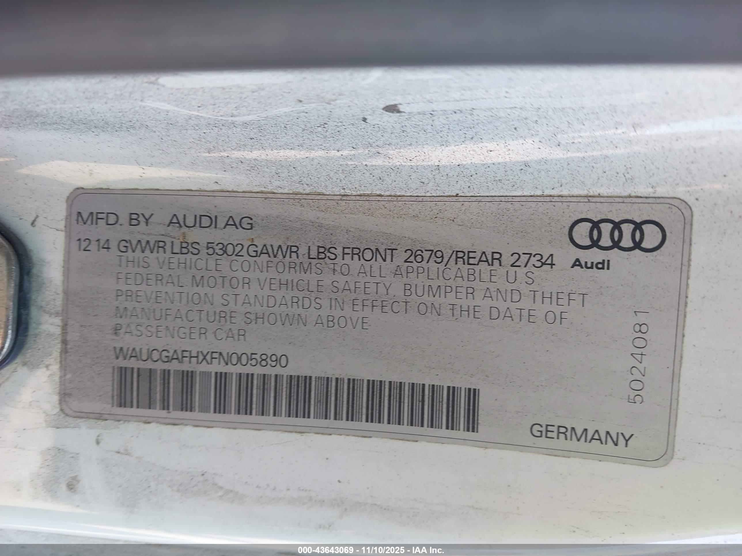 AUDI S5 image 9