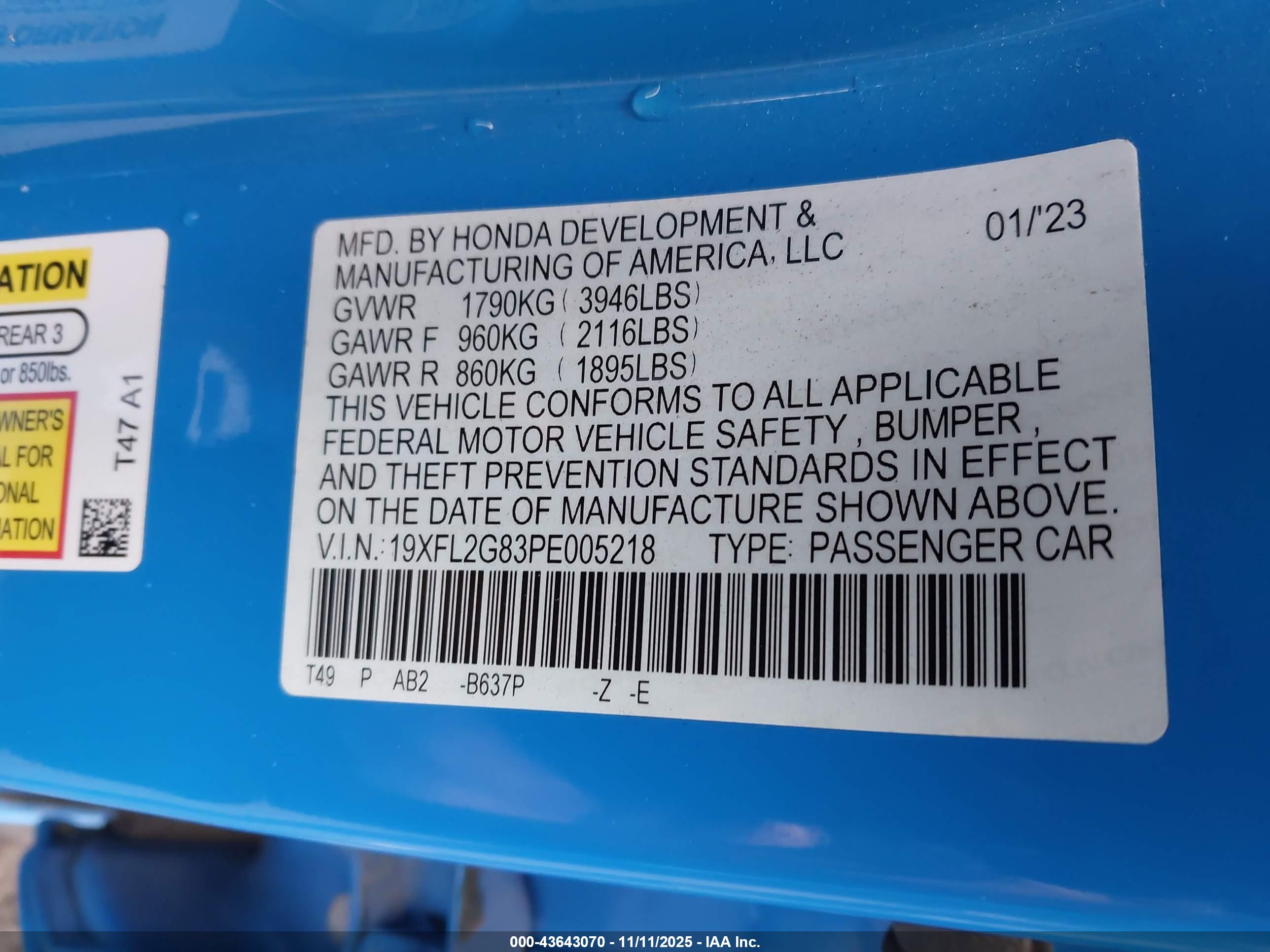 HONDA CIVIC image 9