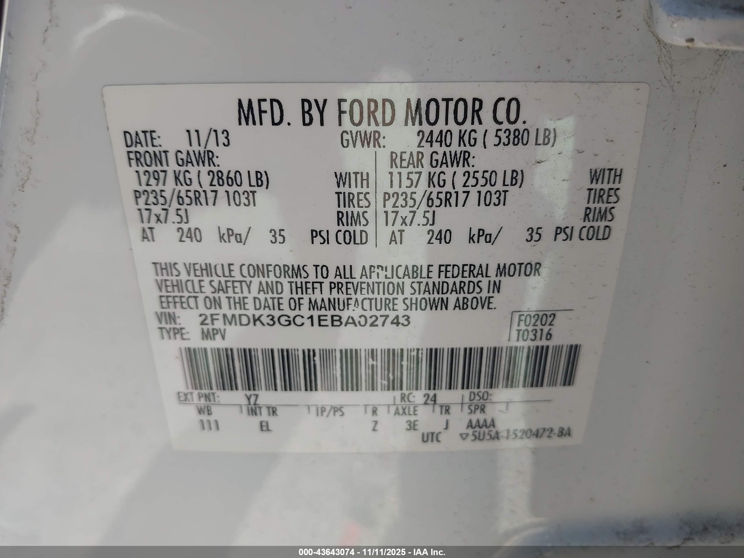 FORD EDGE image 9