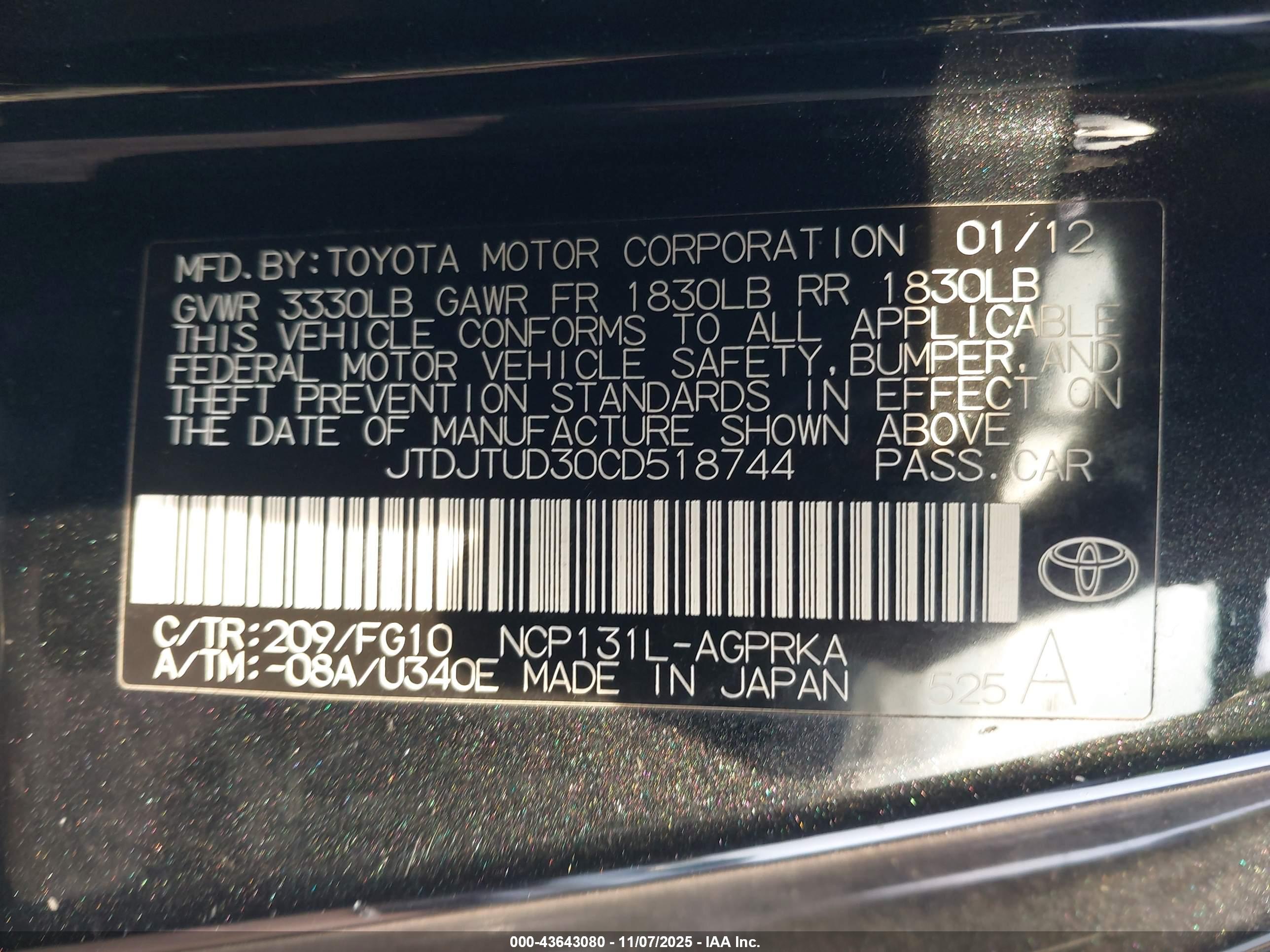 TOYOTA YARIS image 9