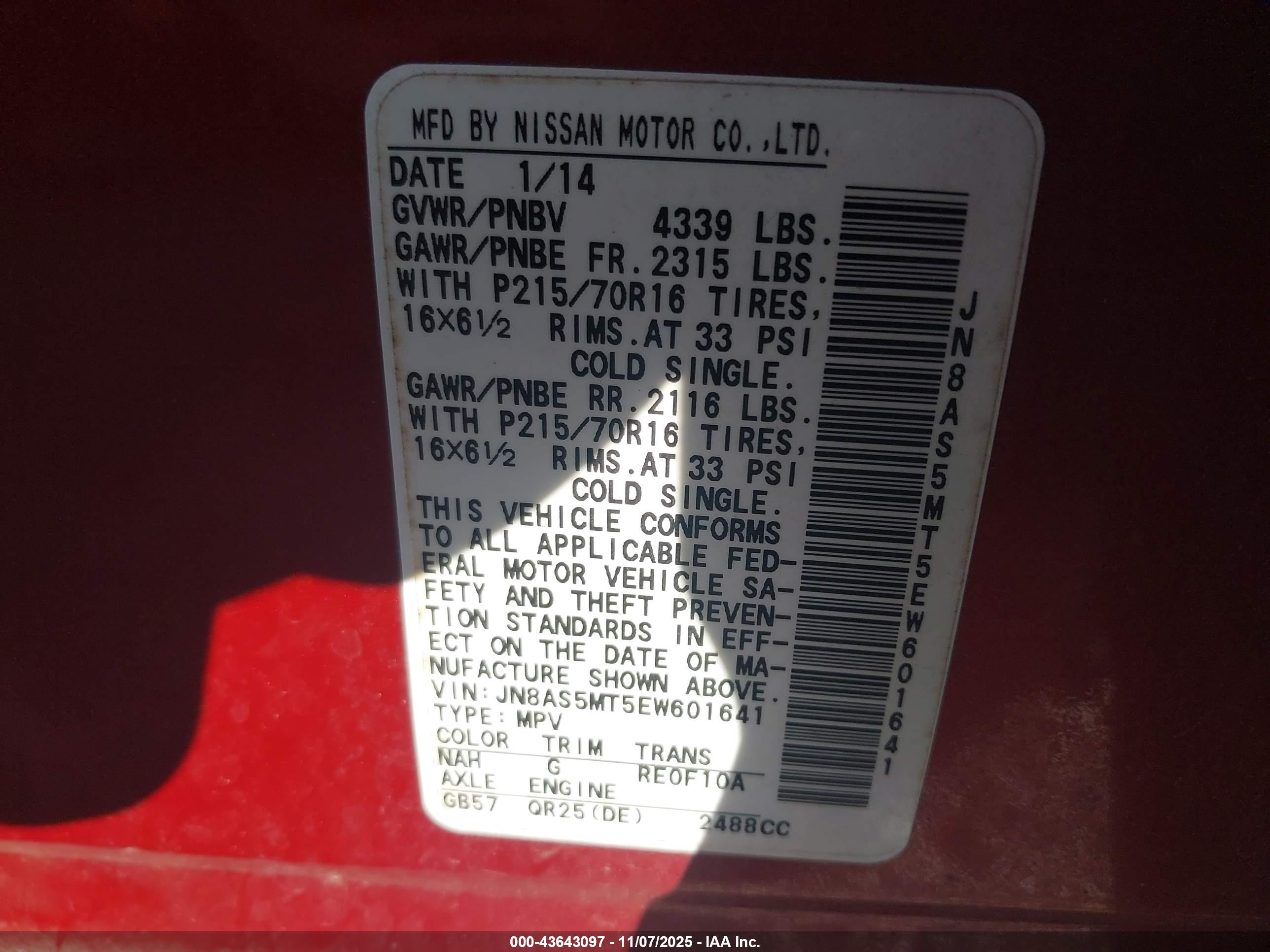 NISSAN ROGUE image 9