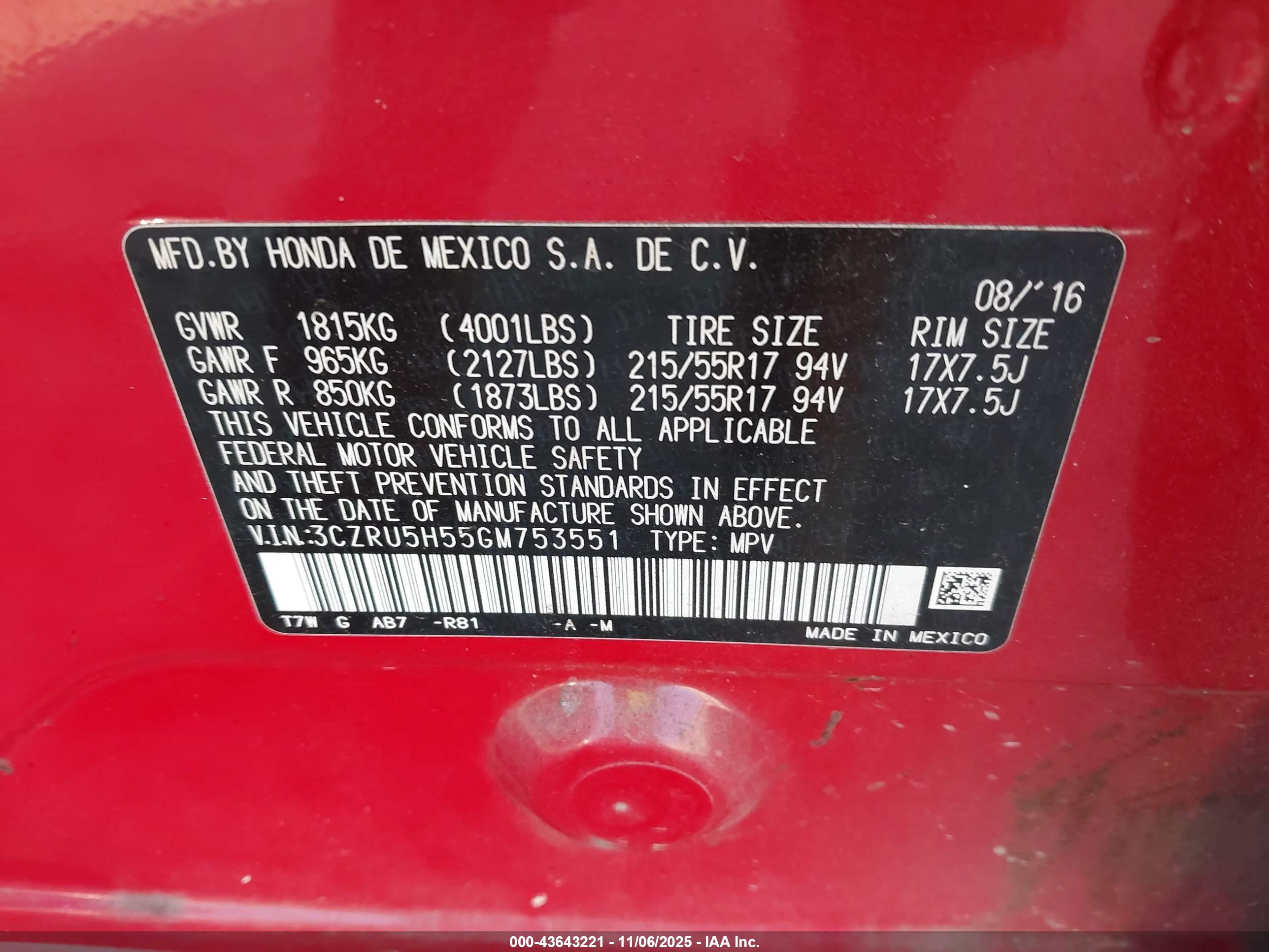 HONDA HR-V image 9