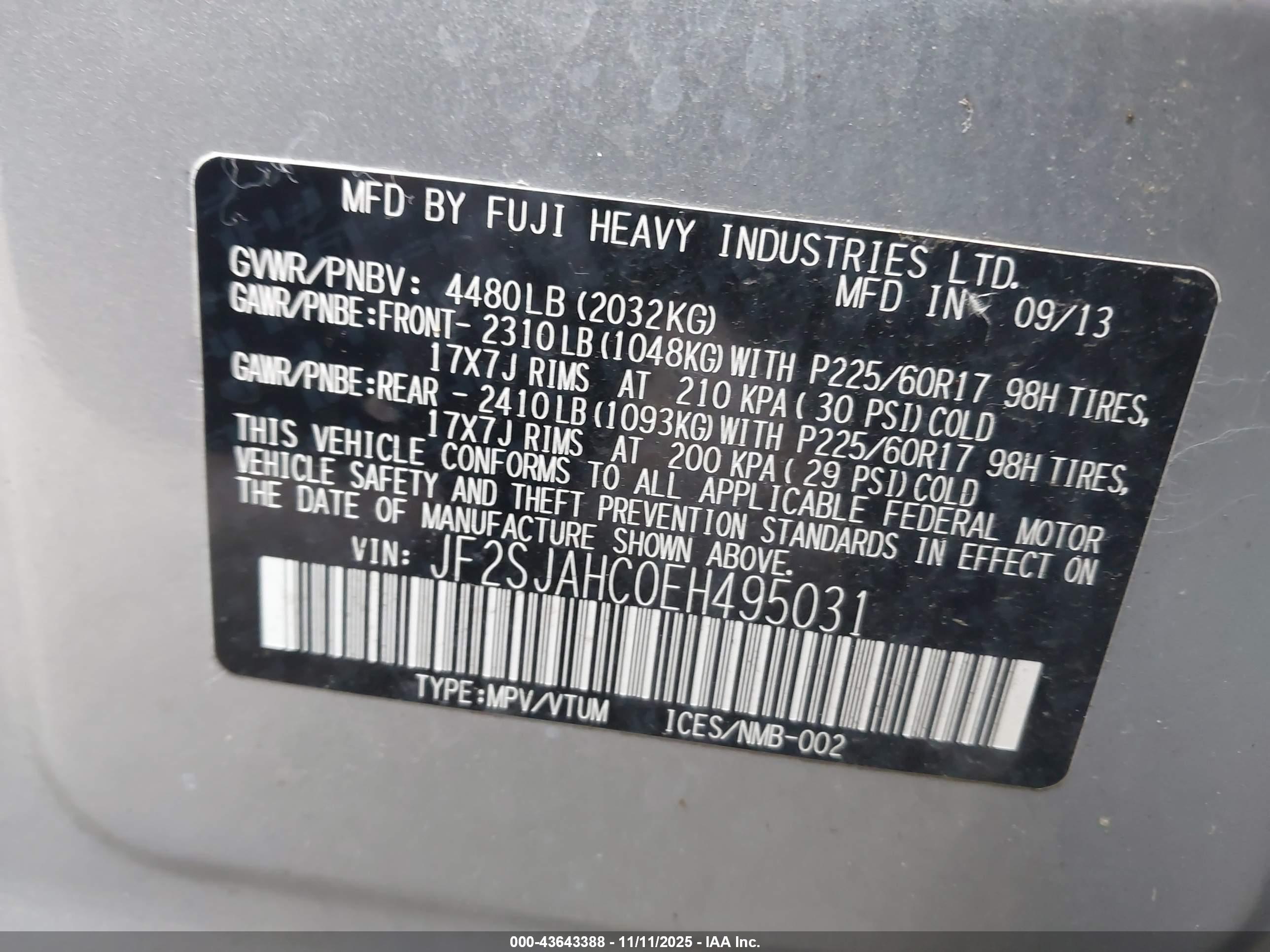 SUBARU FORESTER image 9