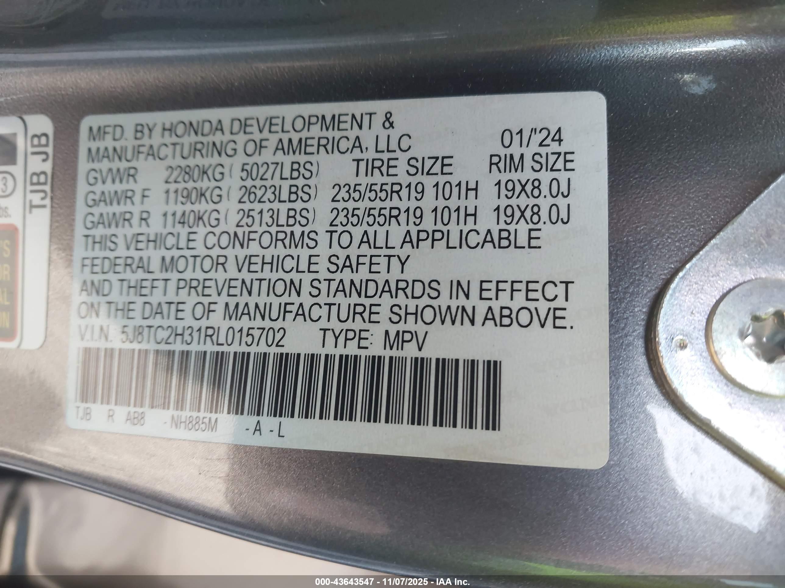 ACURA RDX image 9