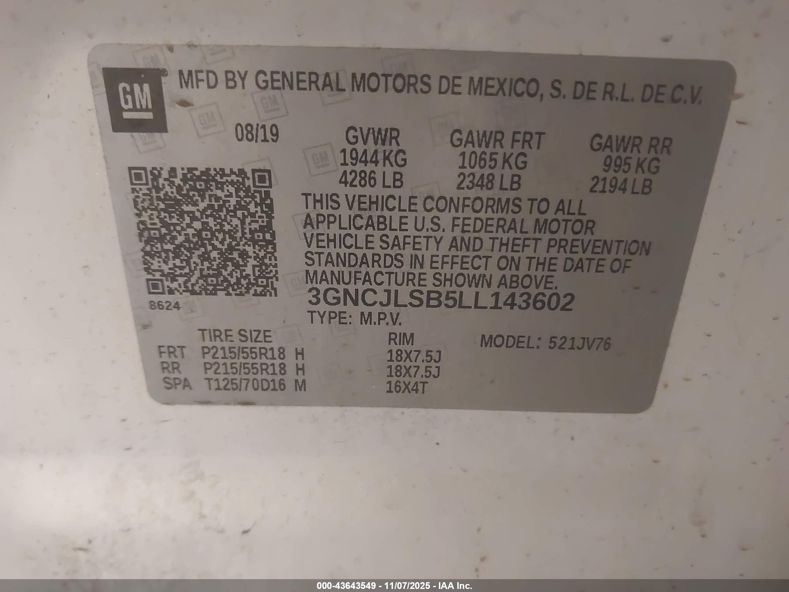 CHEVROLET TRAX image 9