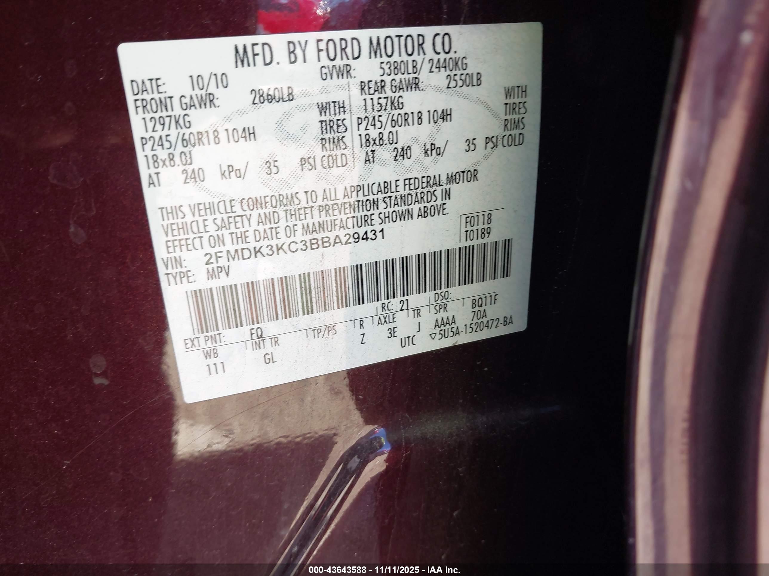 FORD EDGE image 9