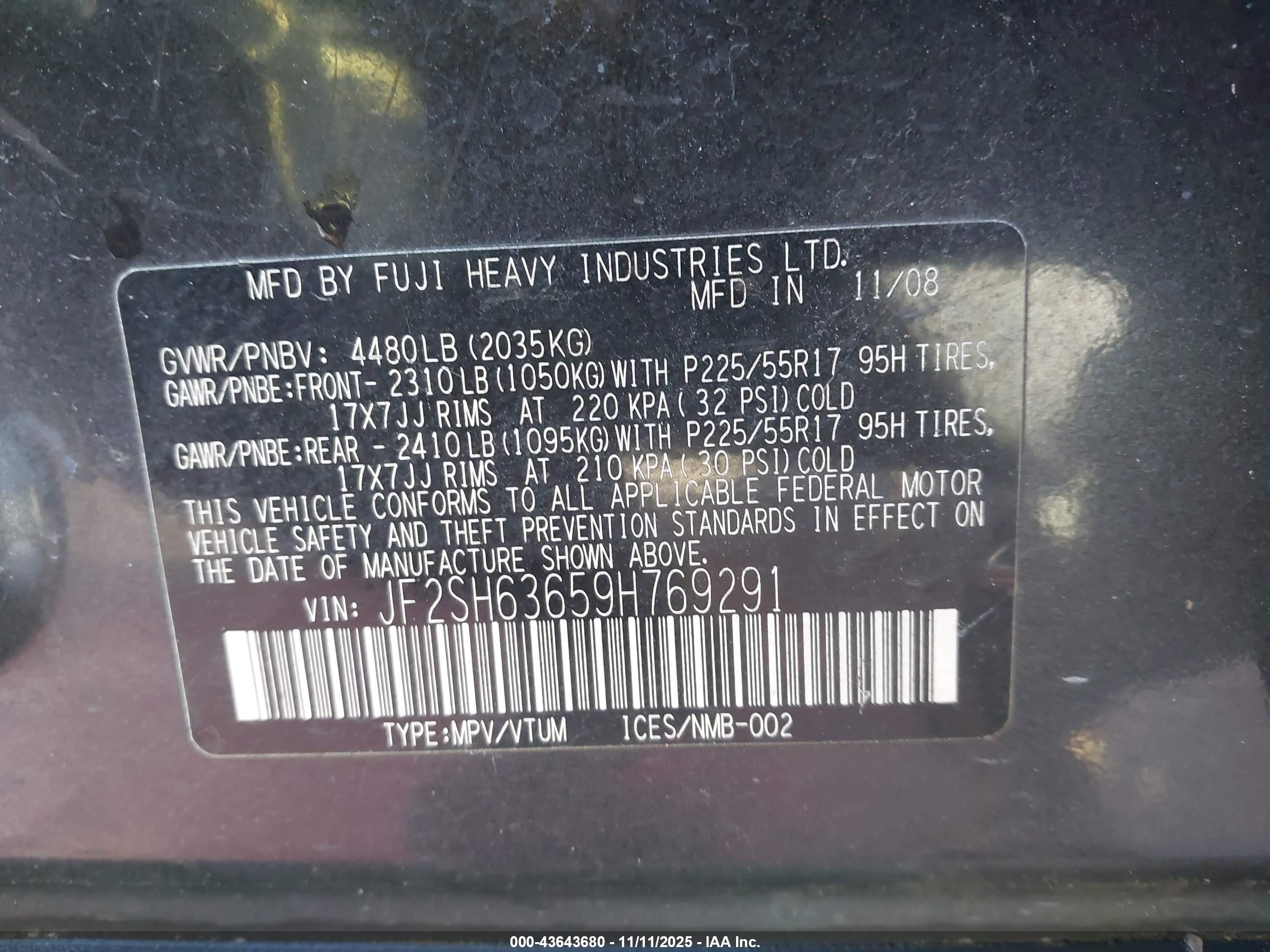 SUBARU FORESTER image 9