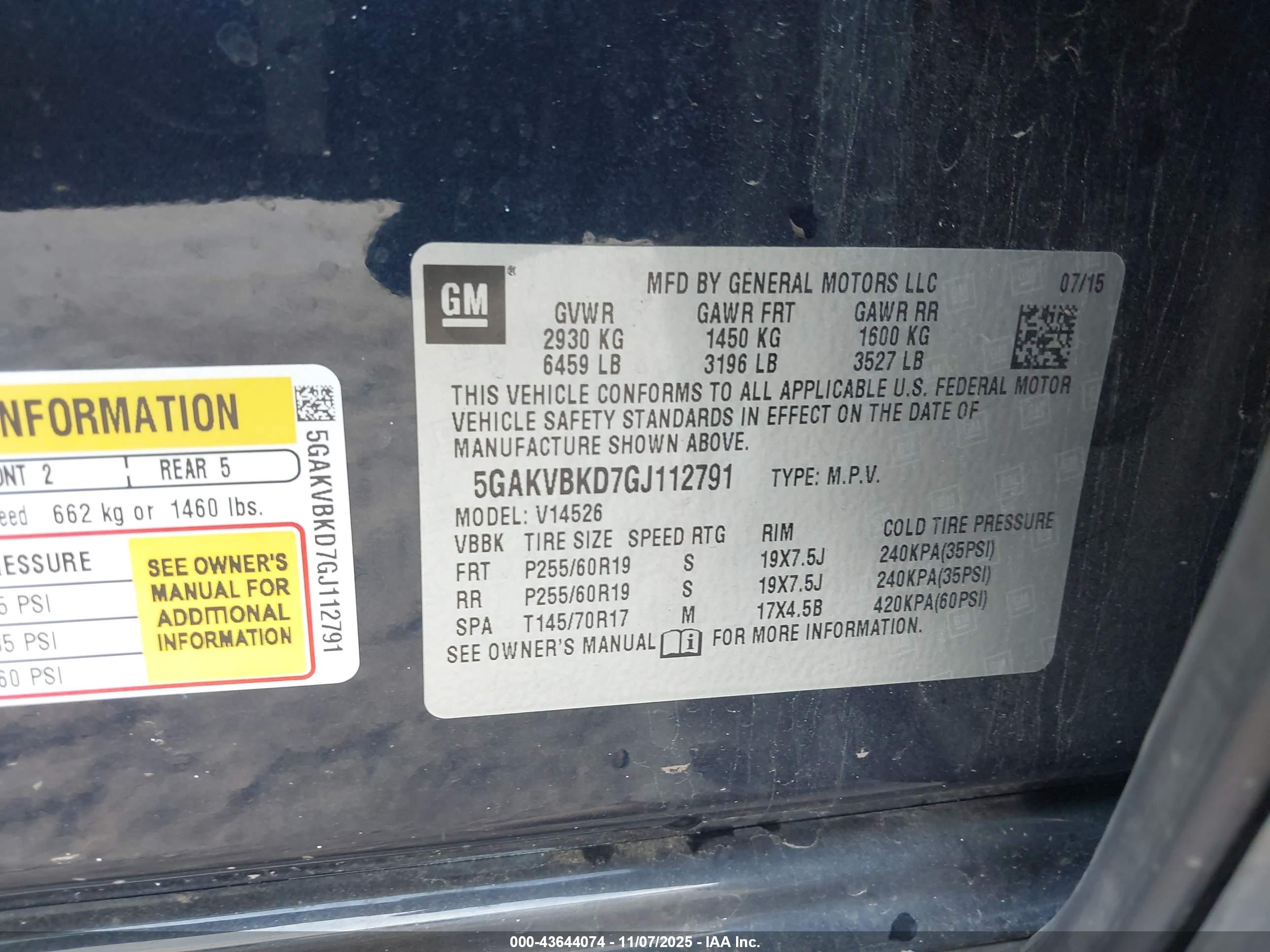 BUICK ENCLAVE image 9