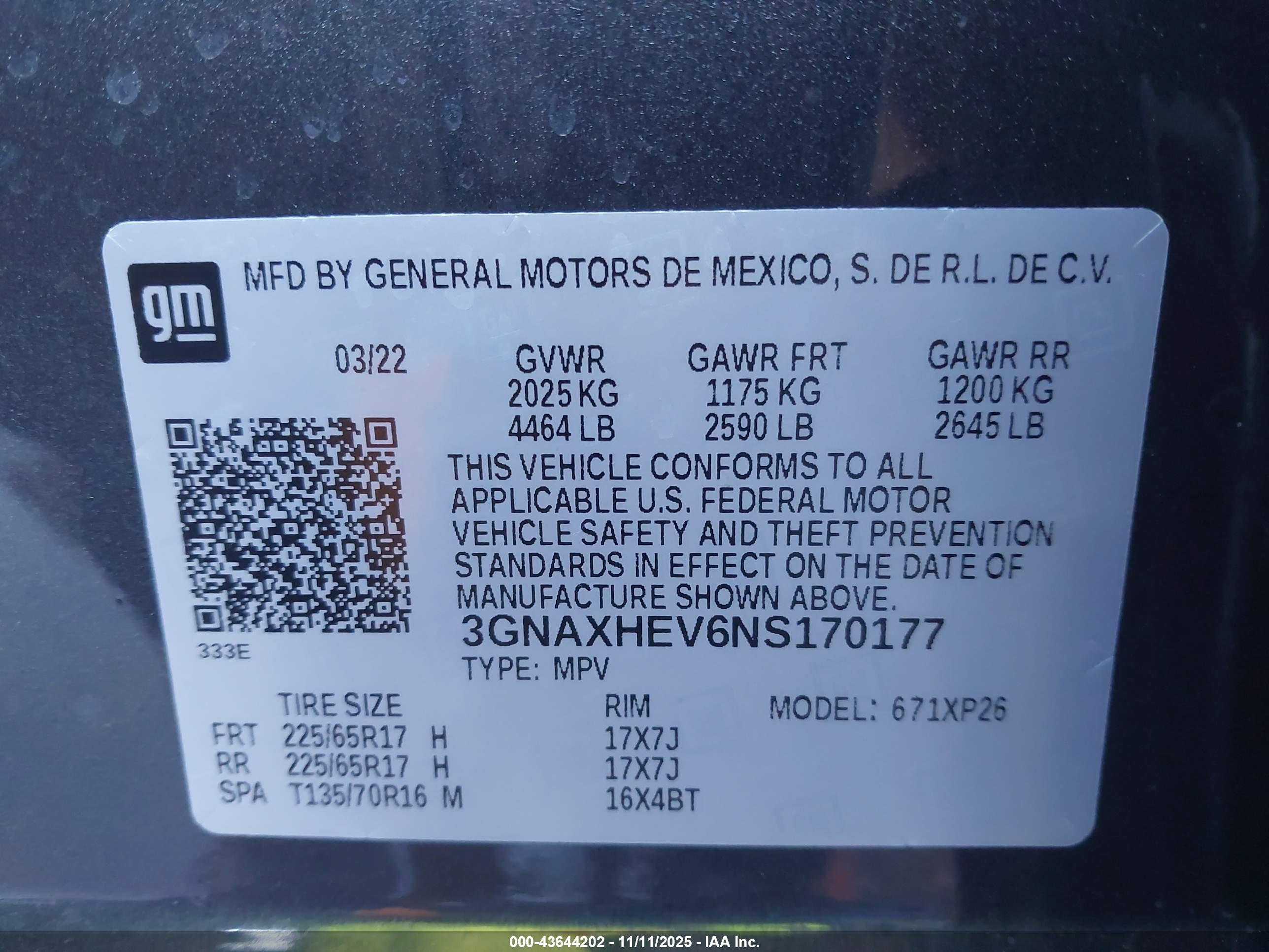 CHEVROLET EQUINOX image 9