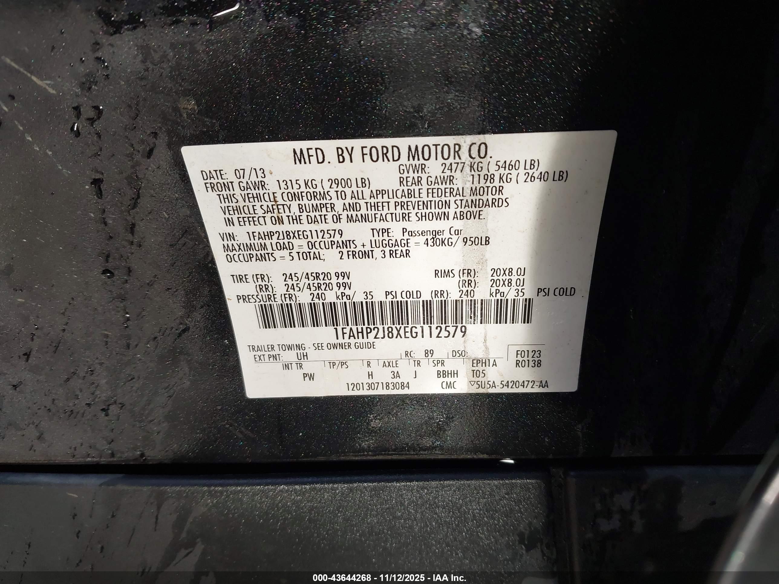 FORD TAURUS image 9