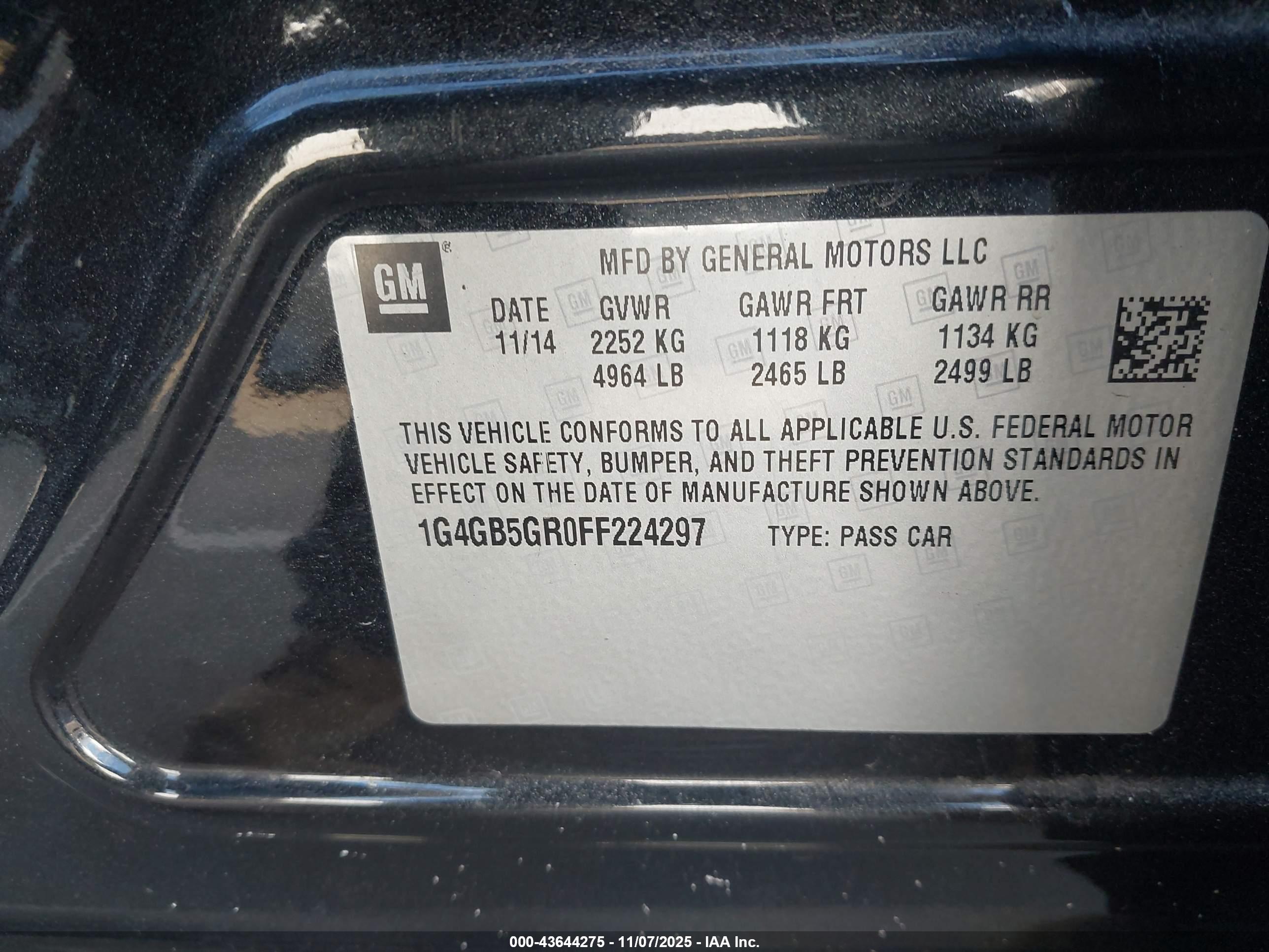 BUICK LACROSSE image 9