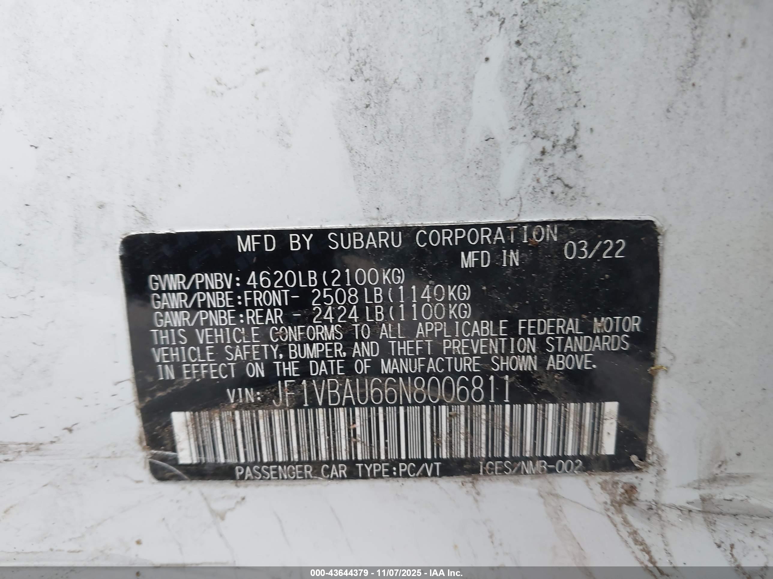 SUBARU WRX image 9