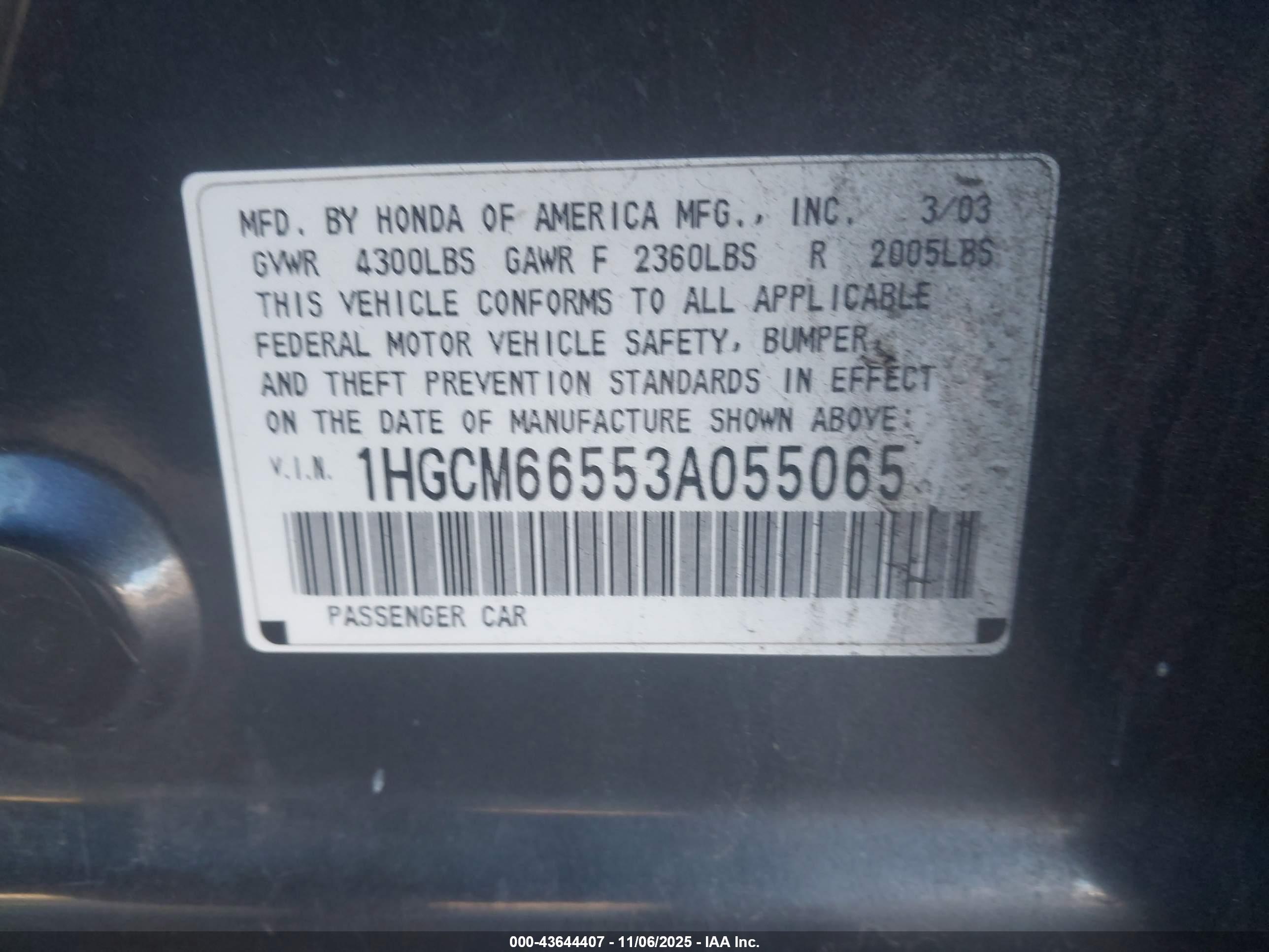 HONDA ACCORD image 9