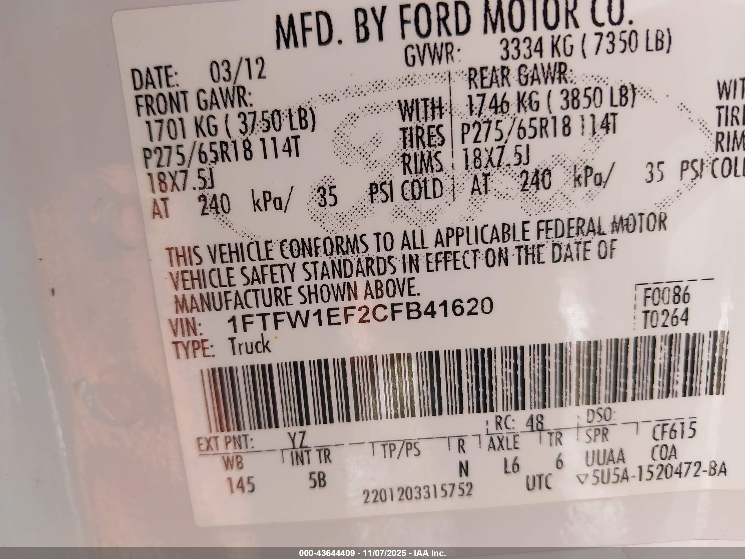 FORD F-150 image 9