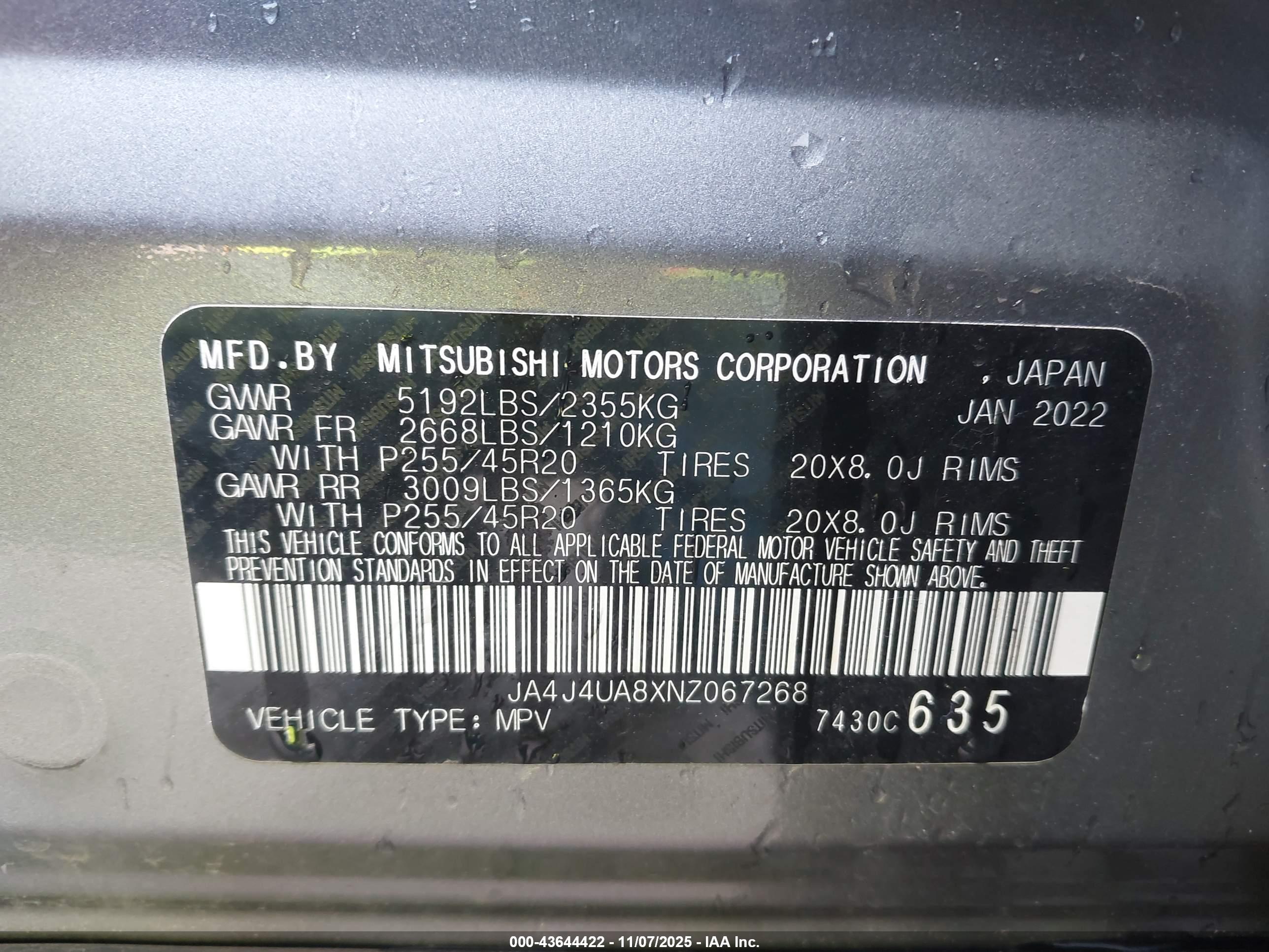 MITSUBISHI OUTLANDER image 9