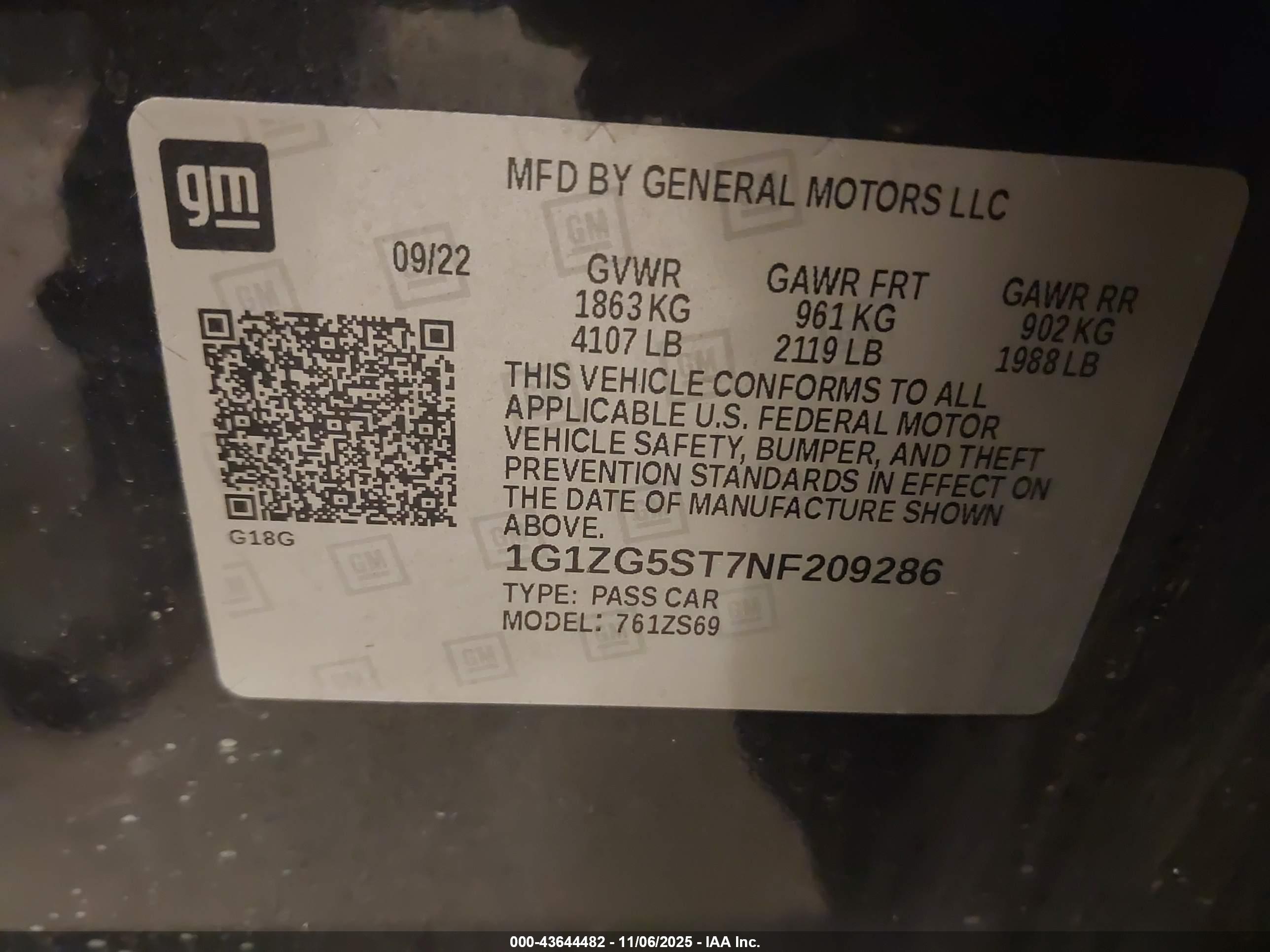 CHEVROLET MALIBU image 9