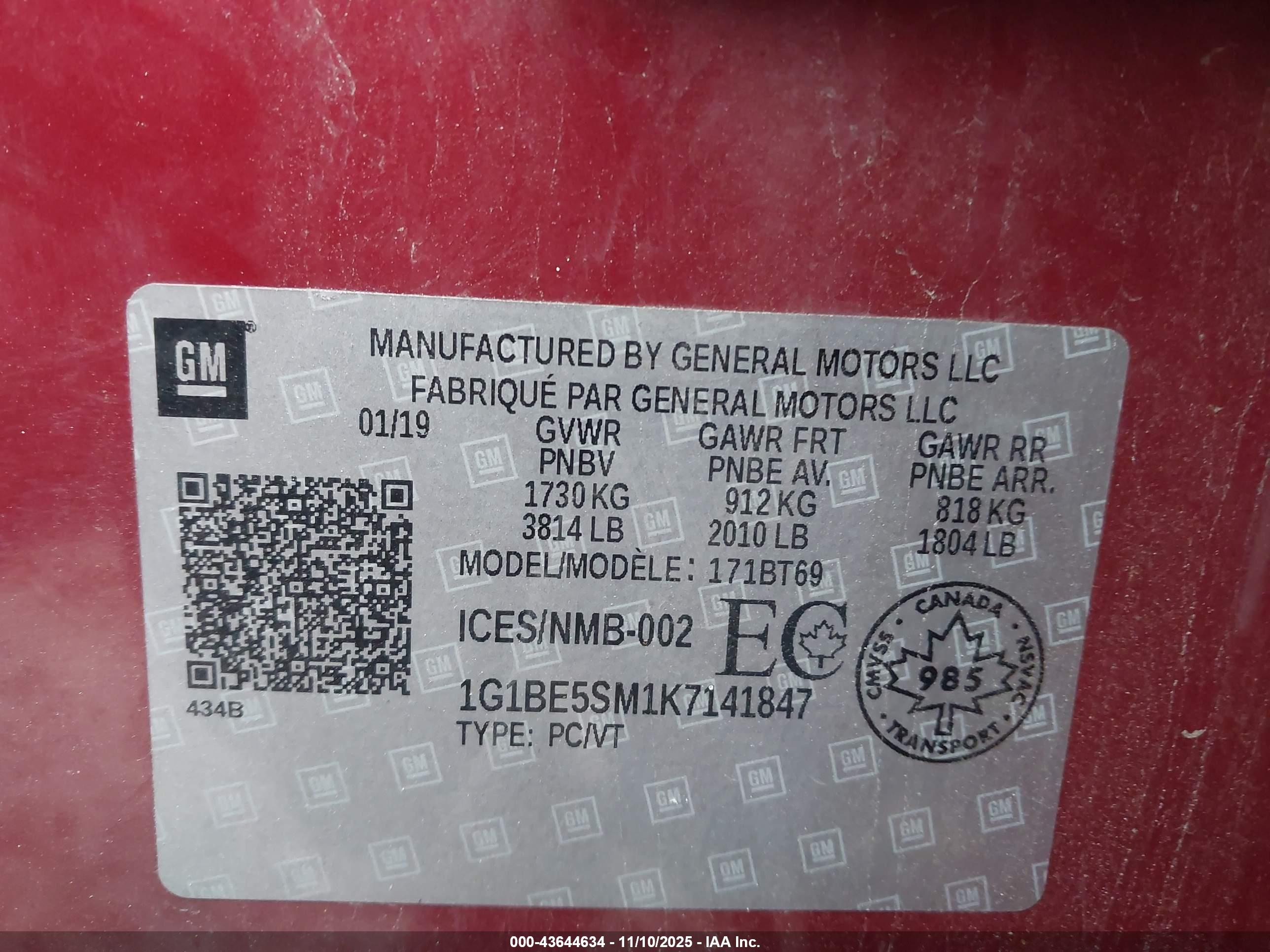 CHEVROLET CRUZE image 9