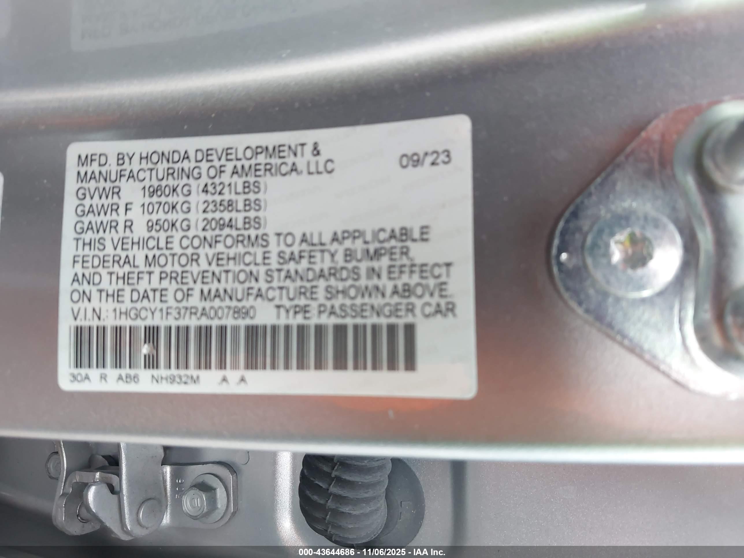 HONDA ACCORD image 9