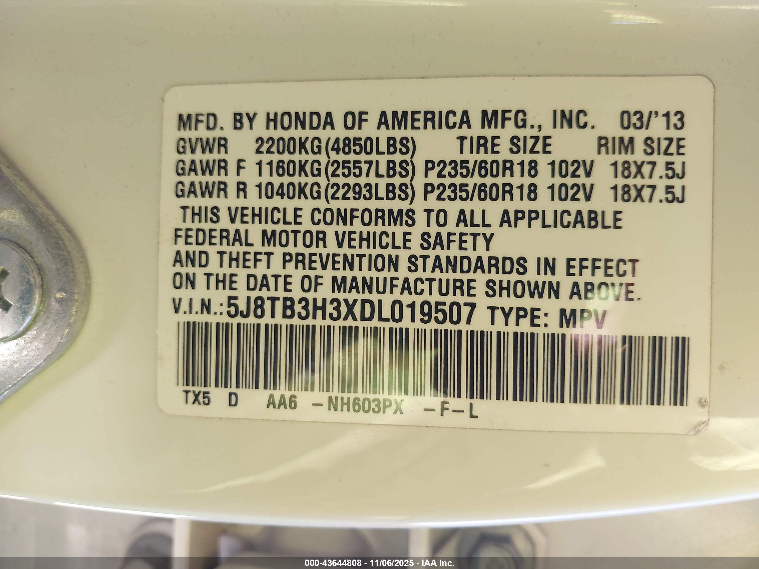 ACURA RDX image 9