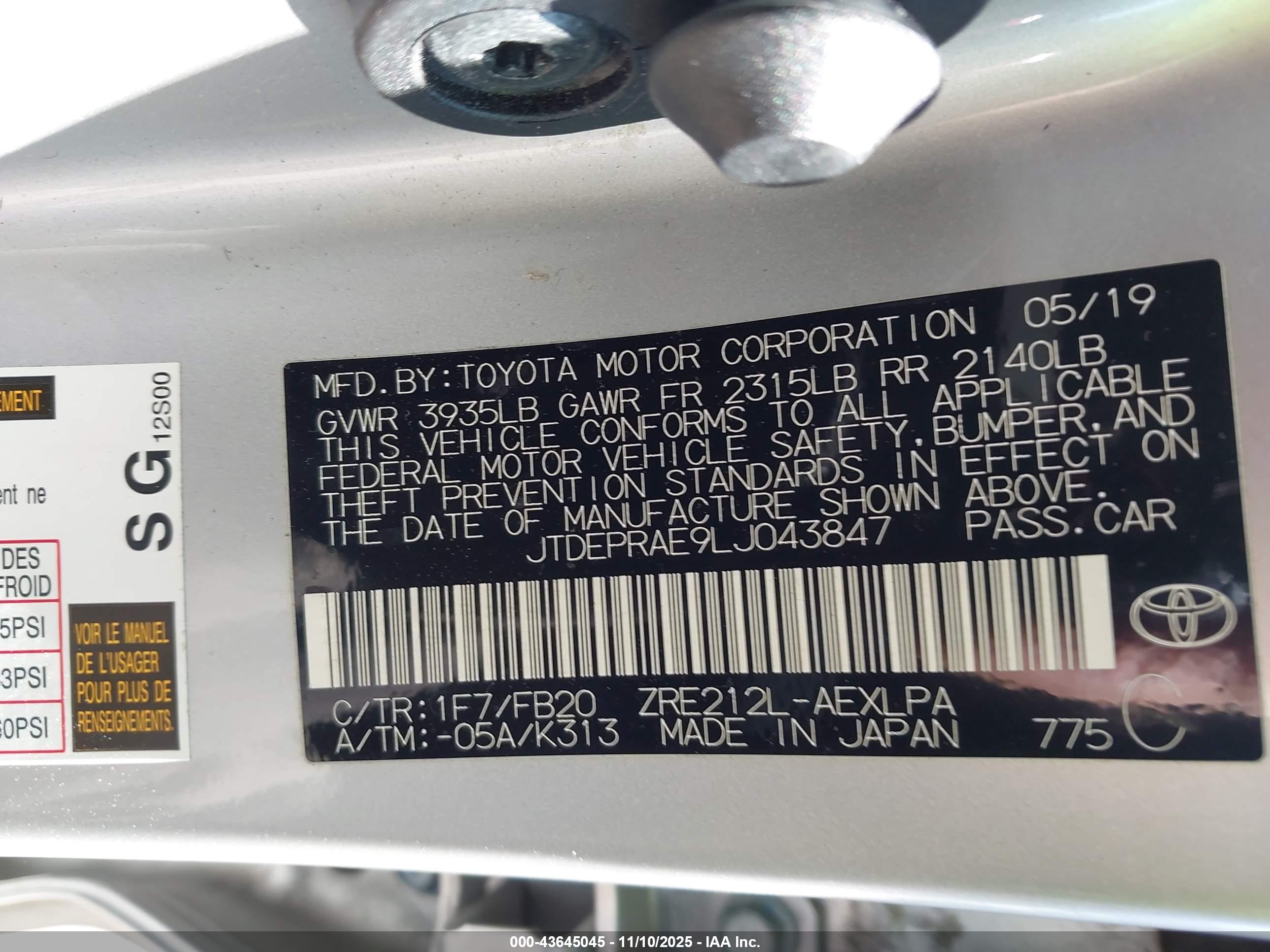 TOYOTA COROLLA image 9
