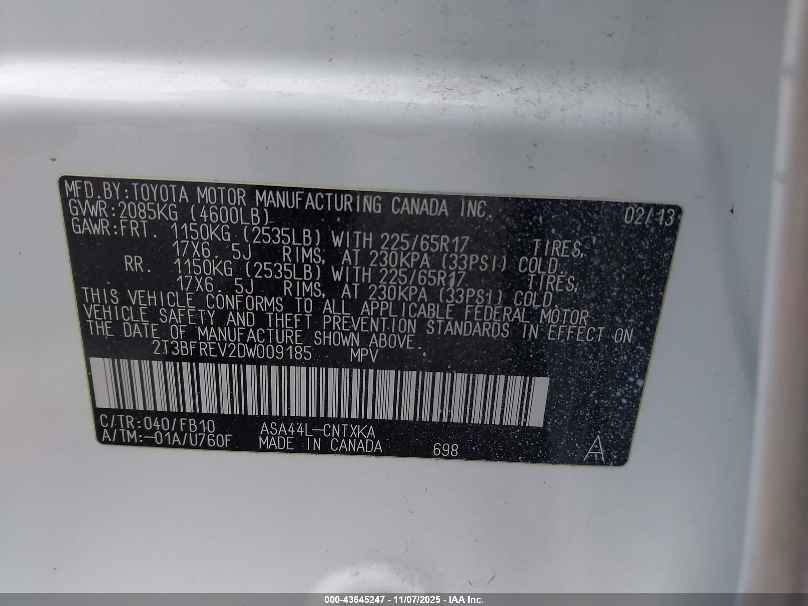 TOYOTA RAV4 image 9