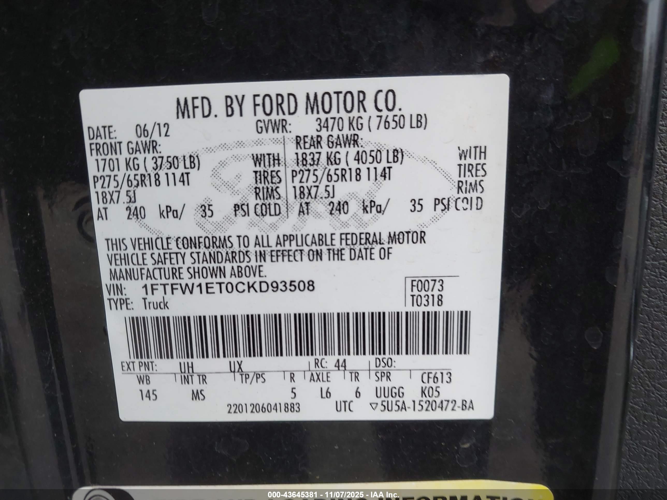 FORD F-150 image 9