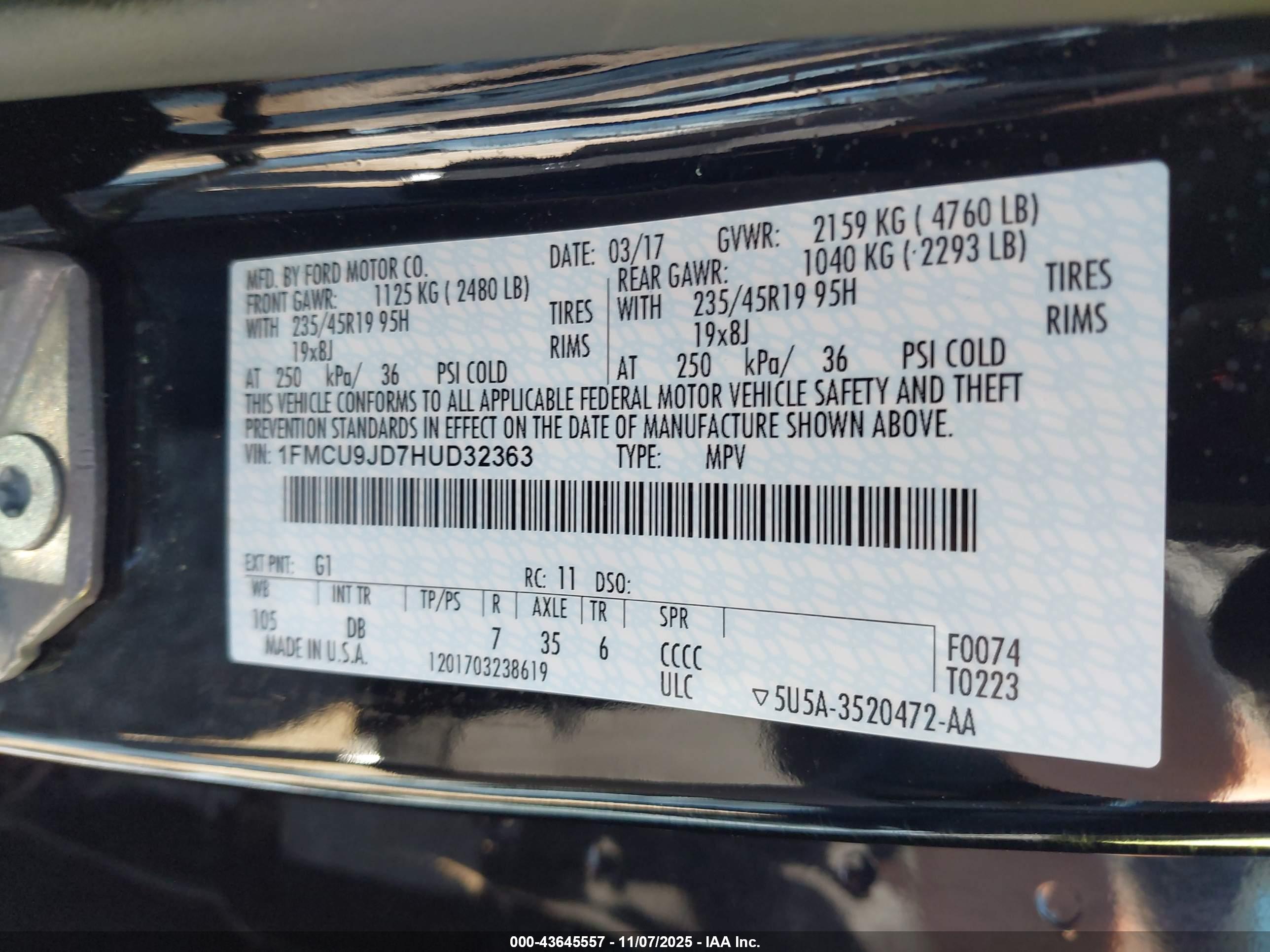 FORD ESCAPE image 9