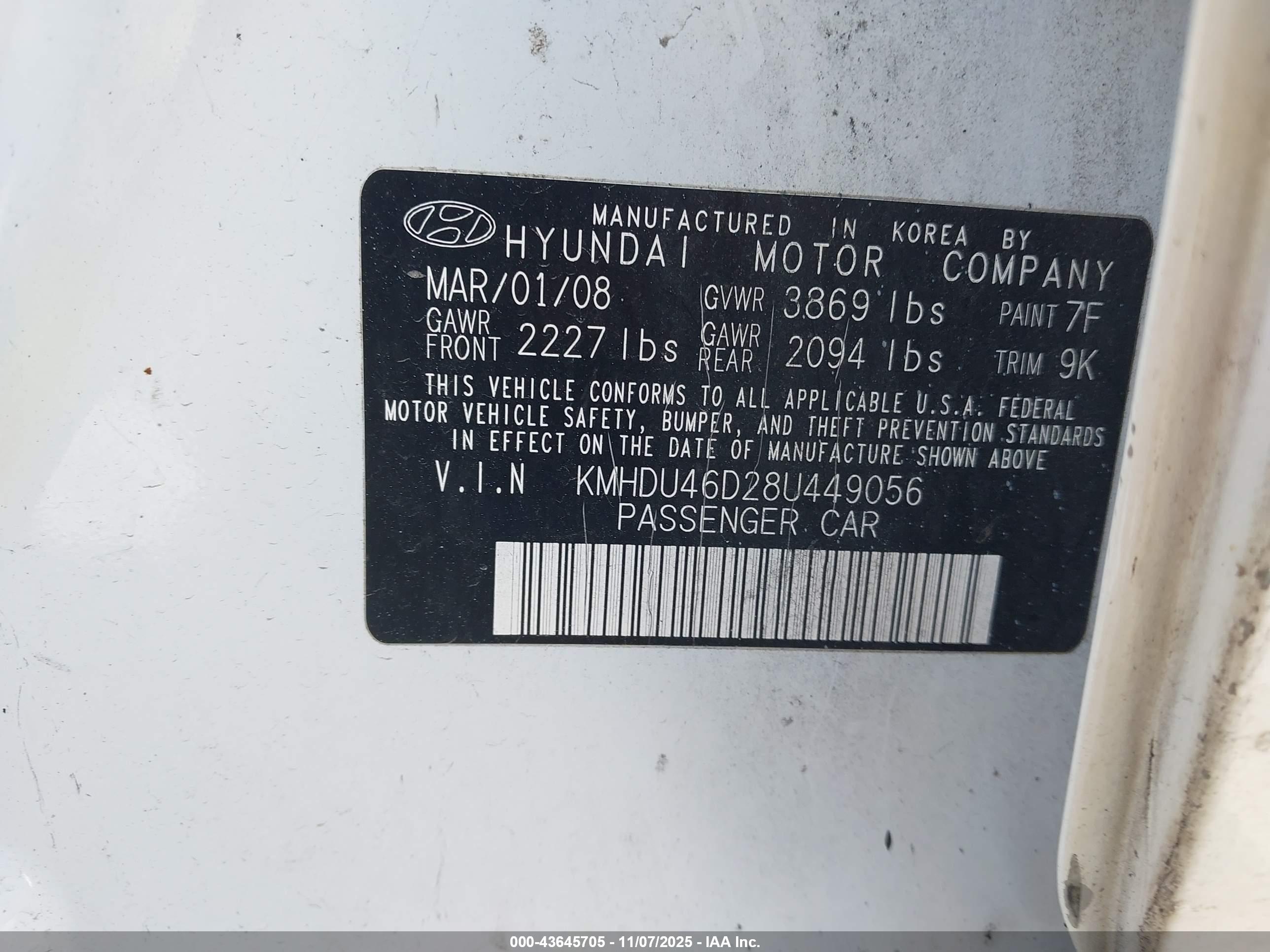 HYUNDAI ELANTRA image 9