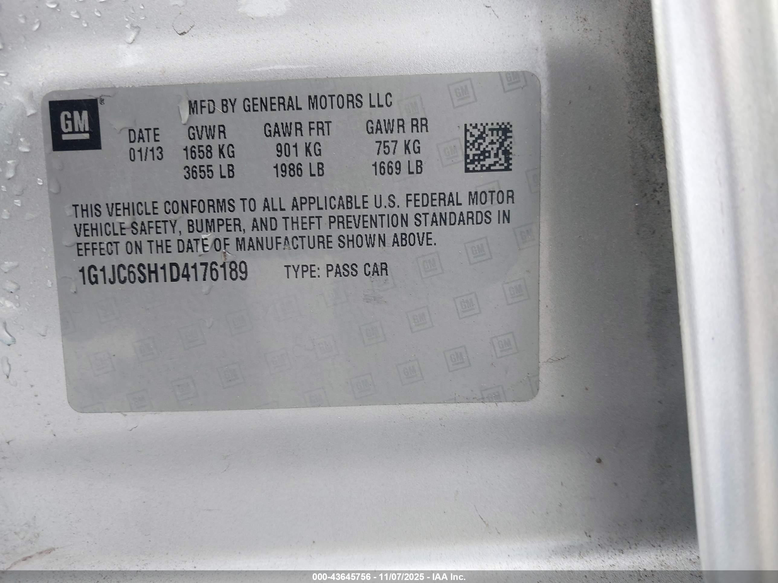 CHEVROLET SONIC image 9