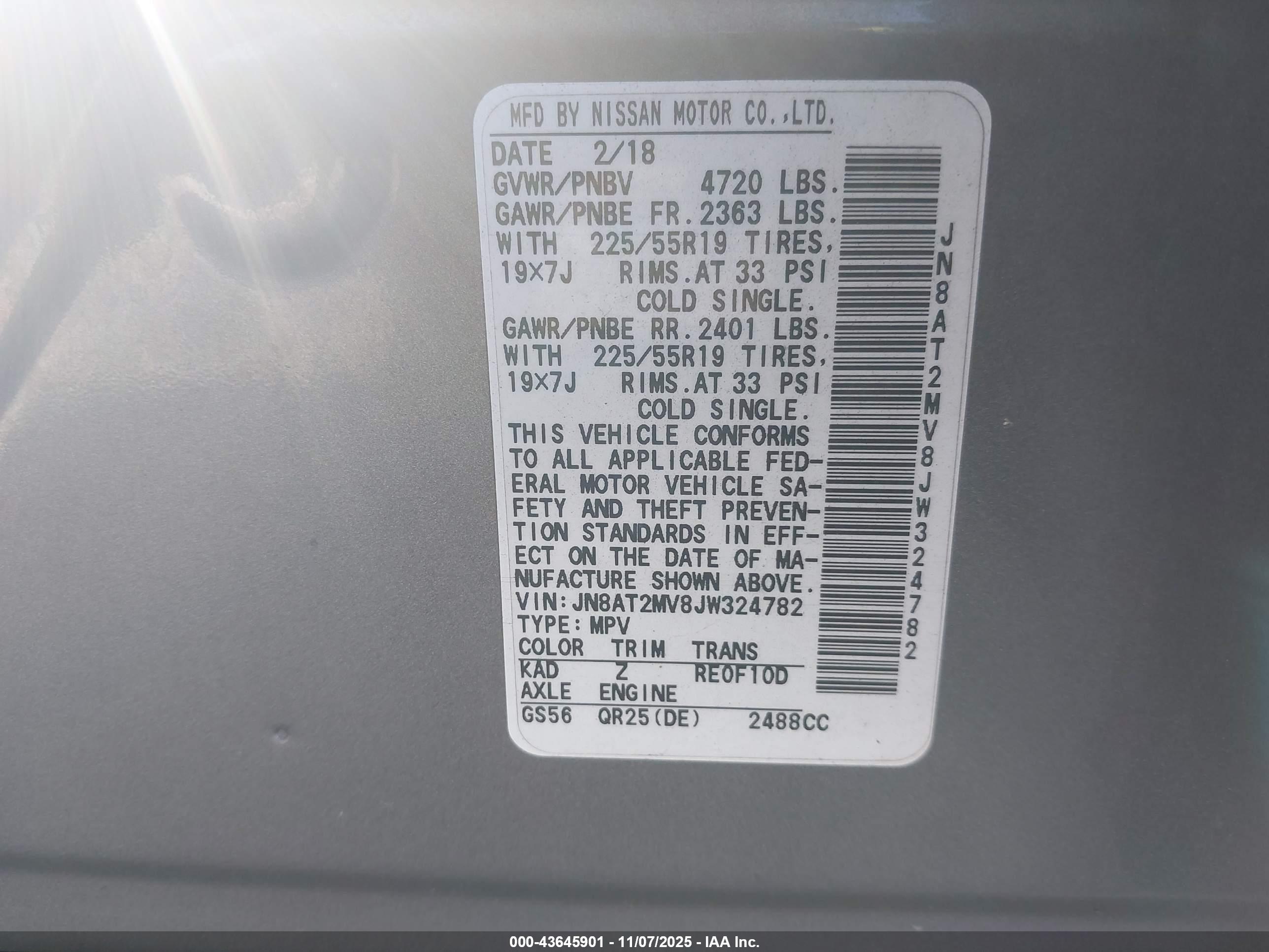 NISSAN ROGUE image 9