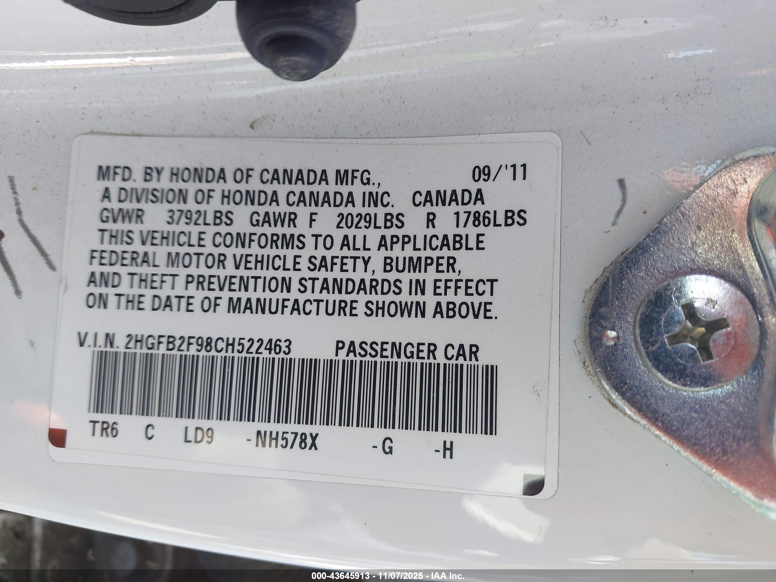 HONDA CIVIC image 9