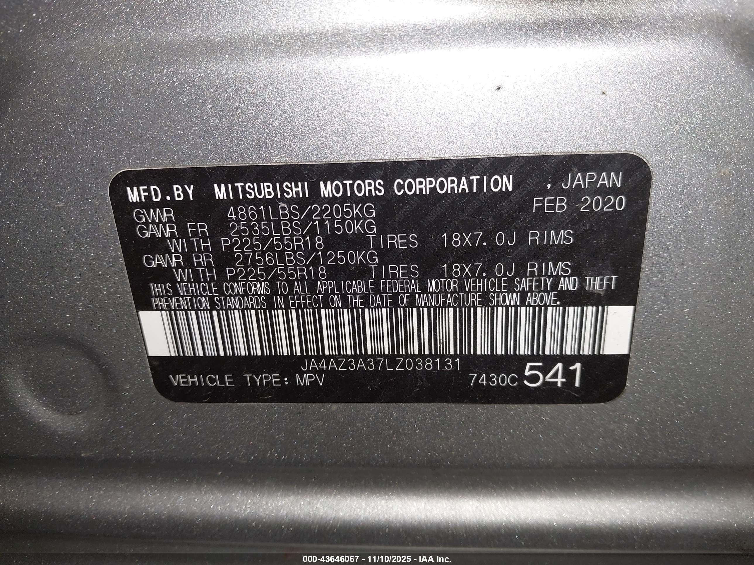 MITSUBISHI OUTLANDER image 9