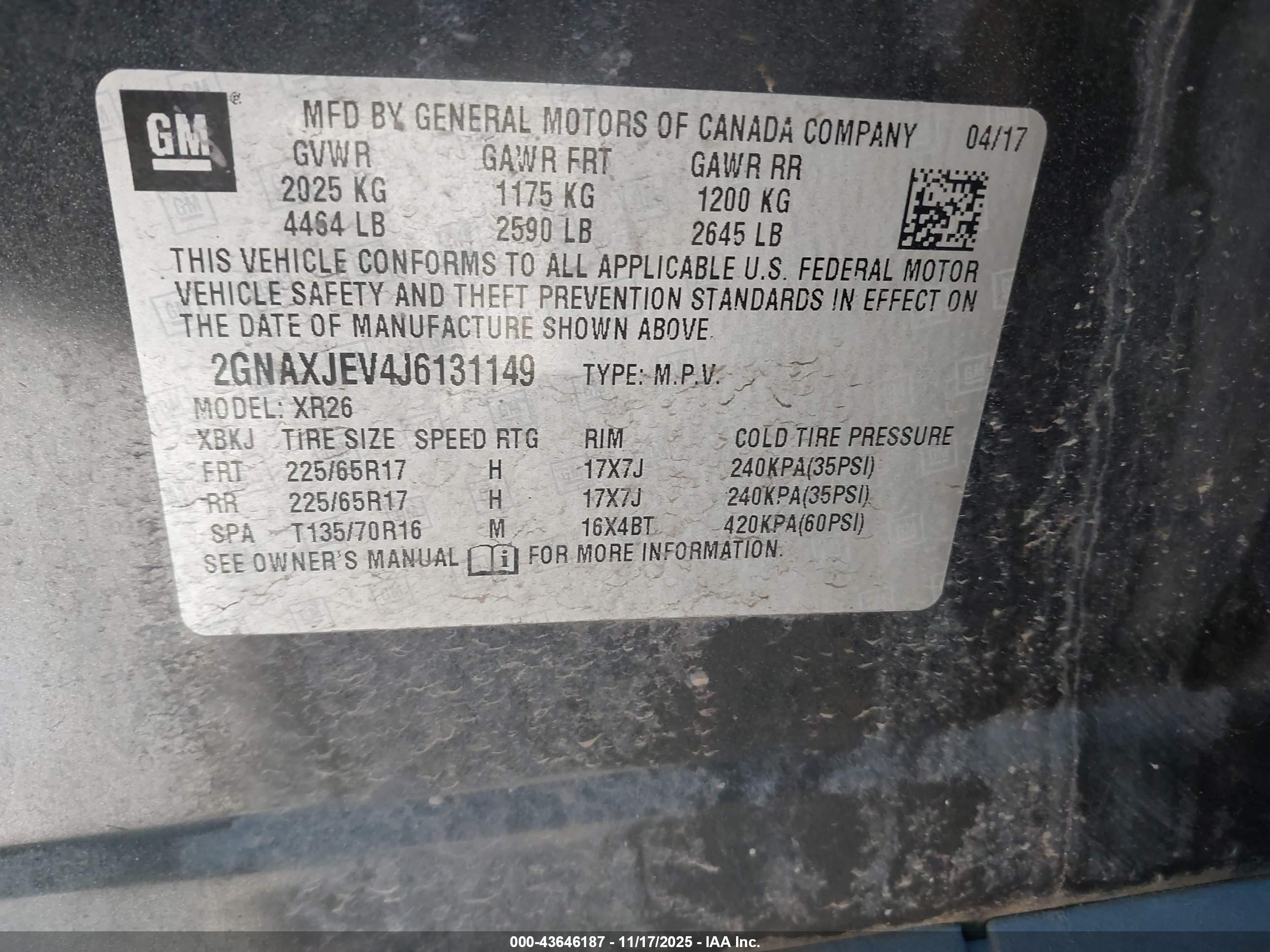 CHEVROLET EQUINOX image 9