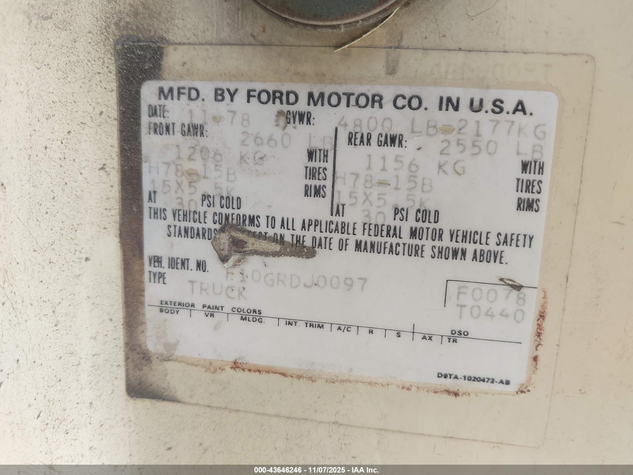 FORD F-100 image 9