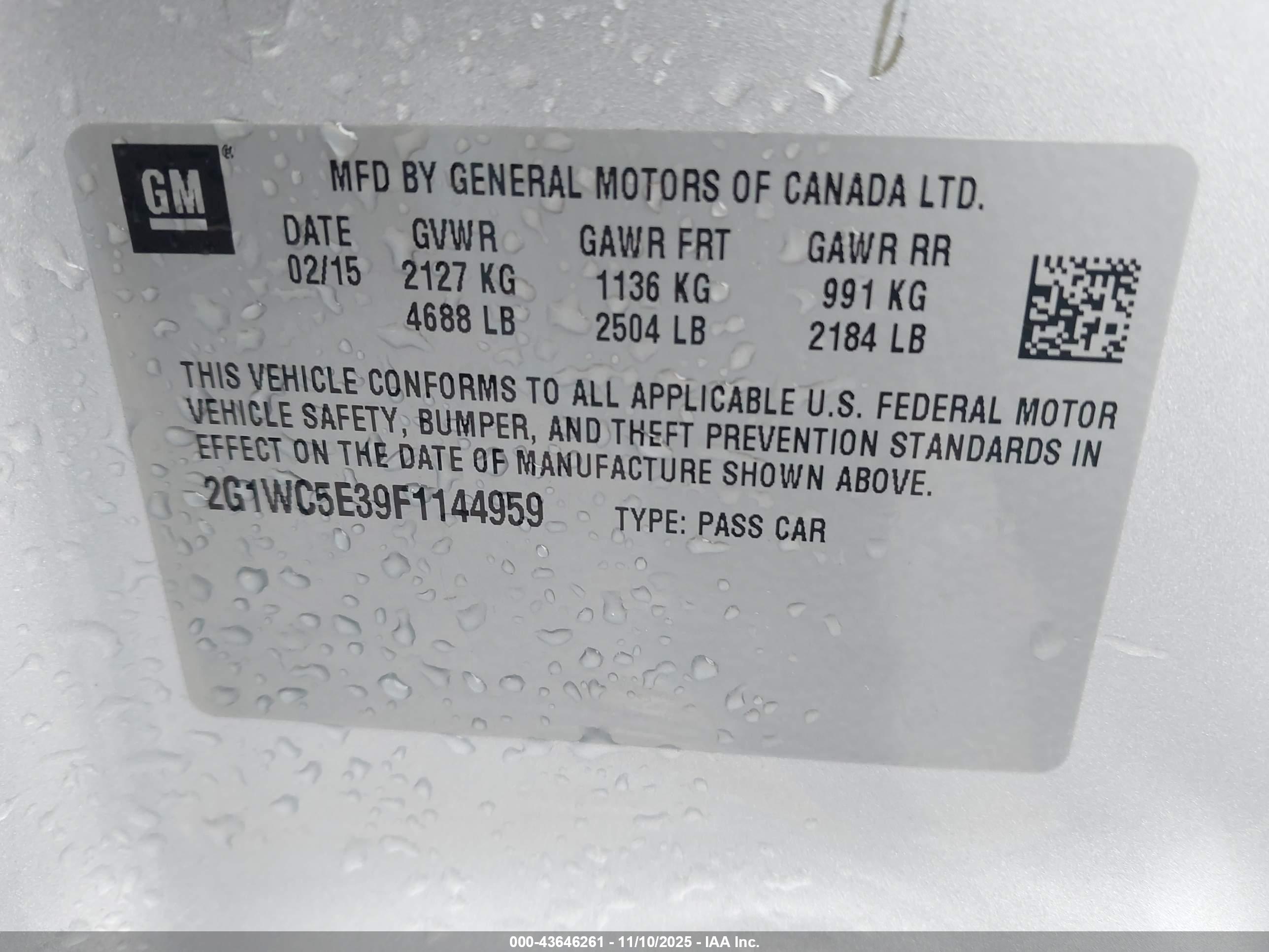 CHEVROLET IMPALA image 9
