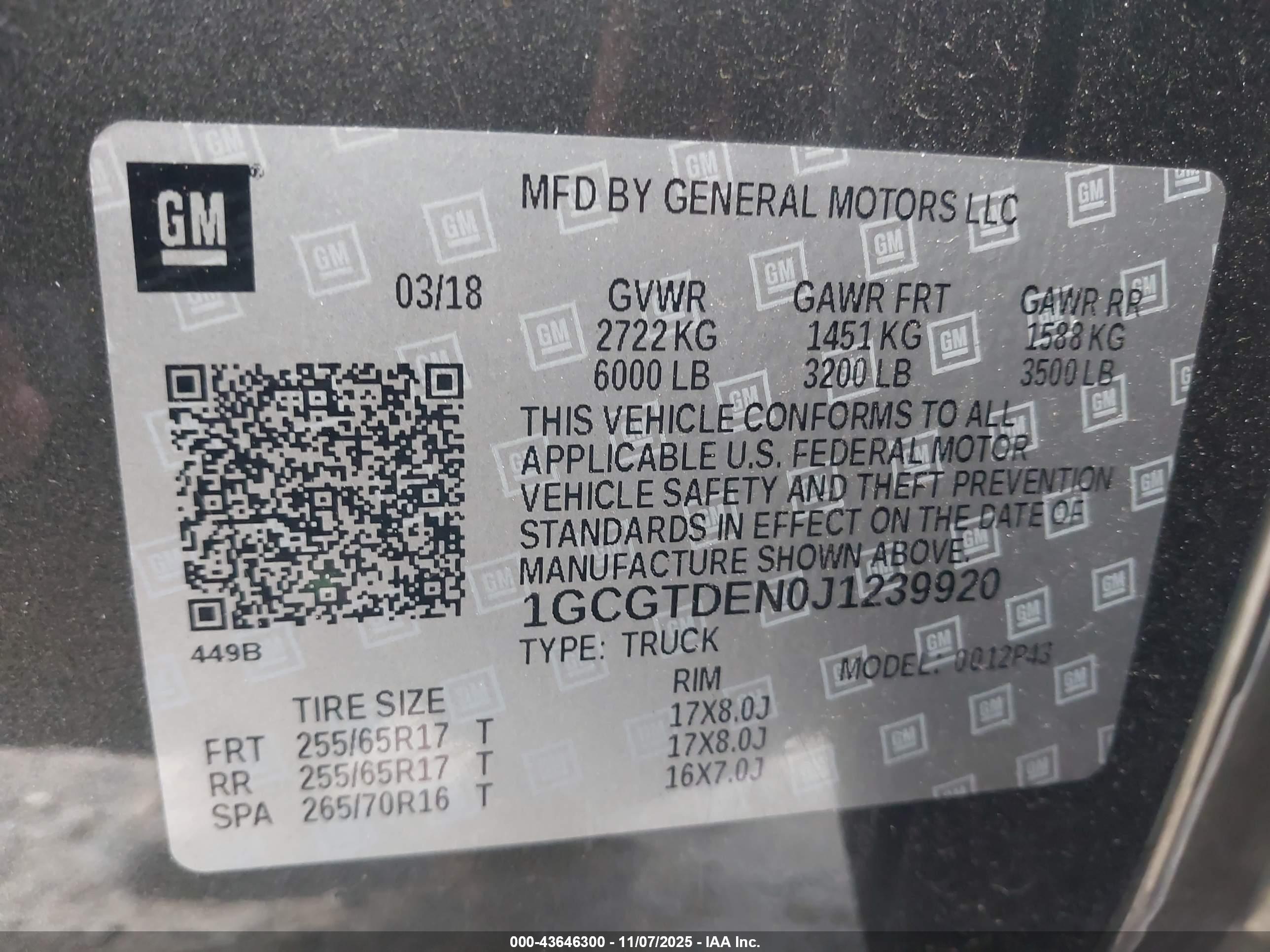 CHEVROLET COLORADO image 9