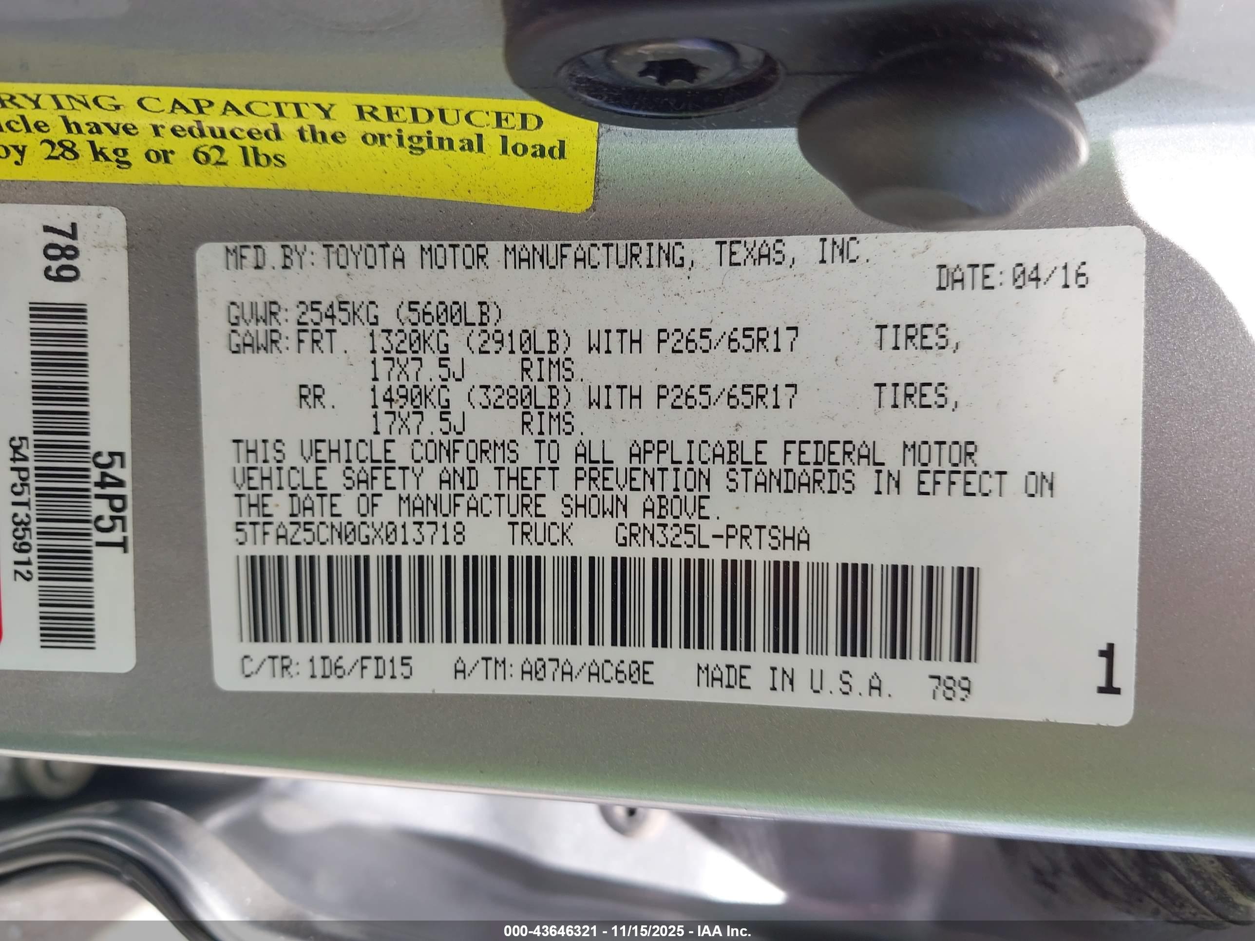 TOYOTA TACOMA image 9