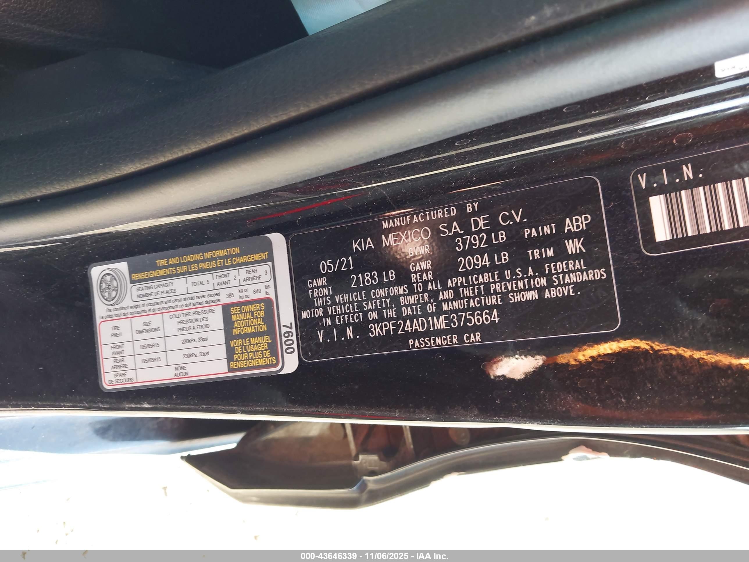 KIA FORTE image 9