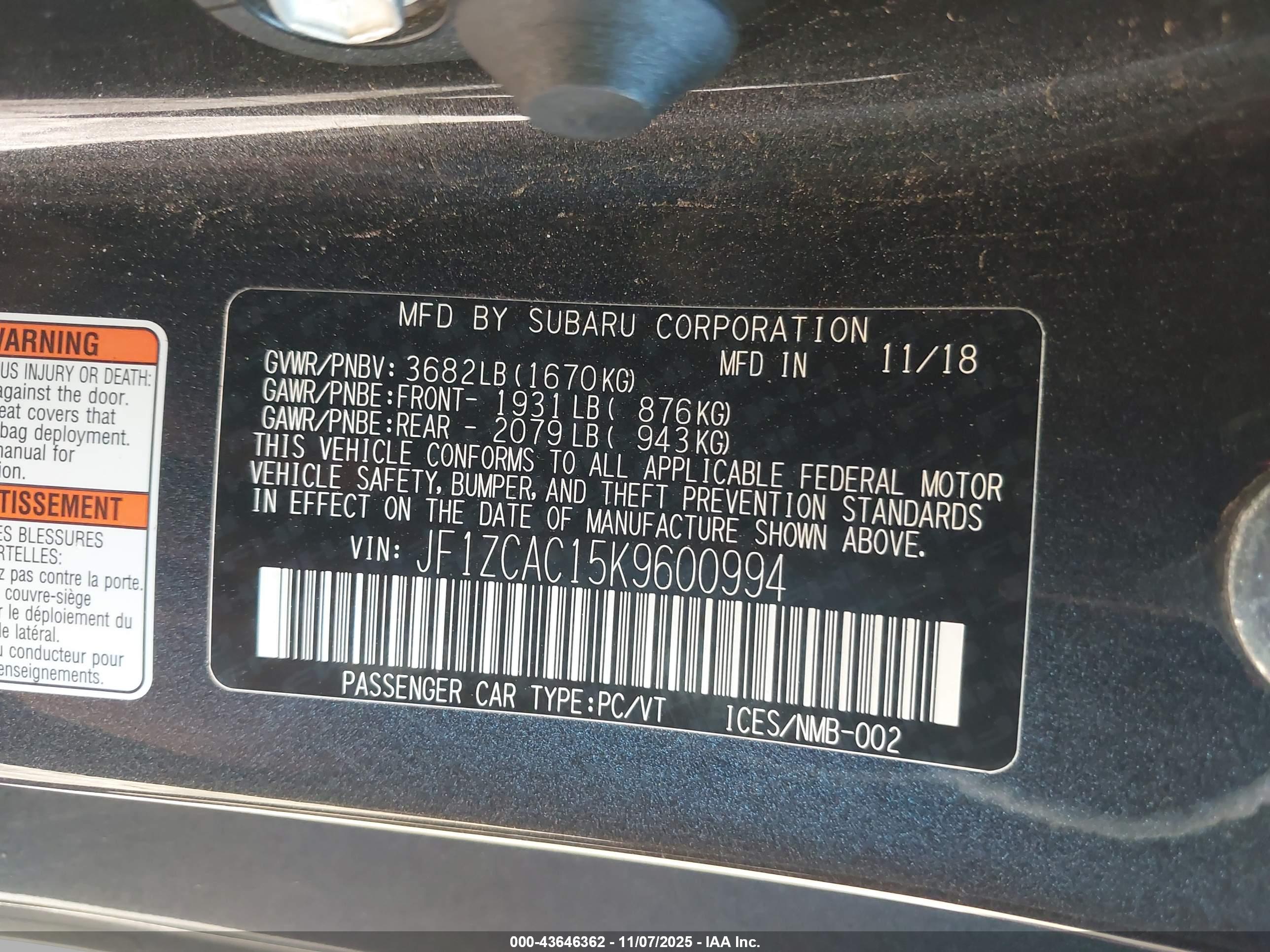SUBARU BRZ image 9