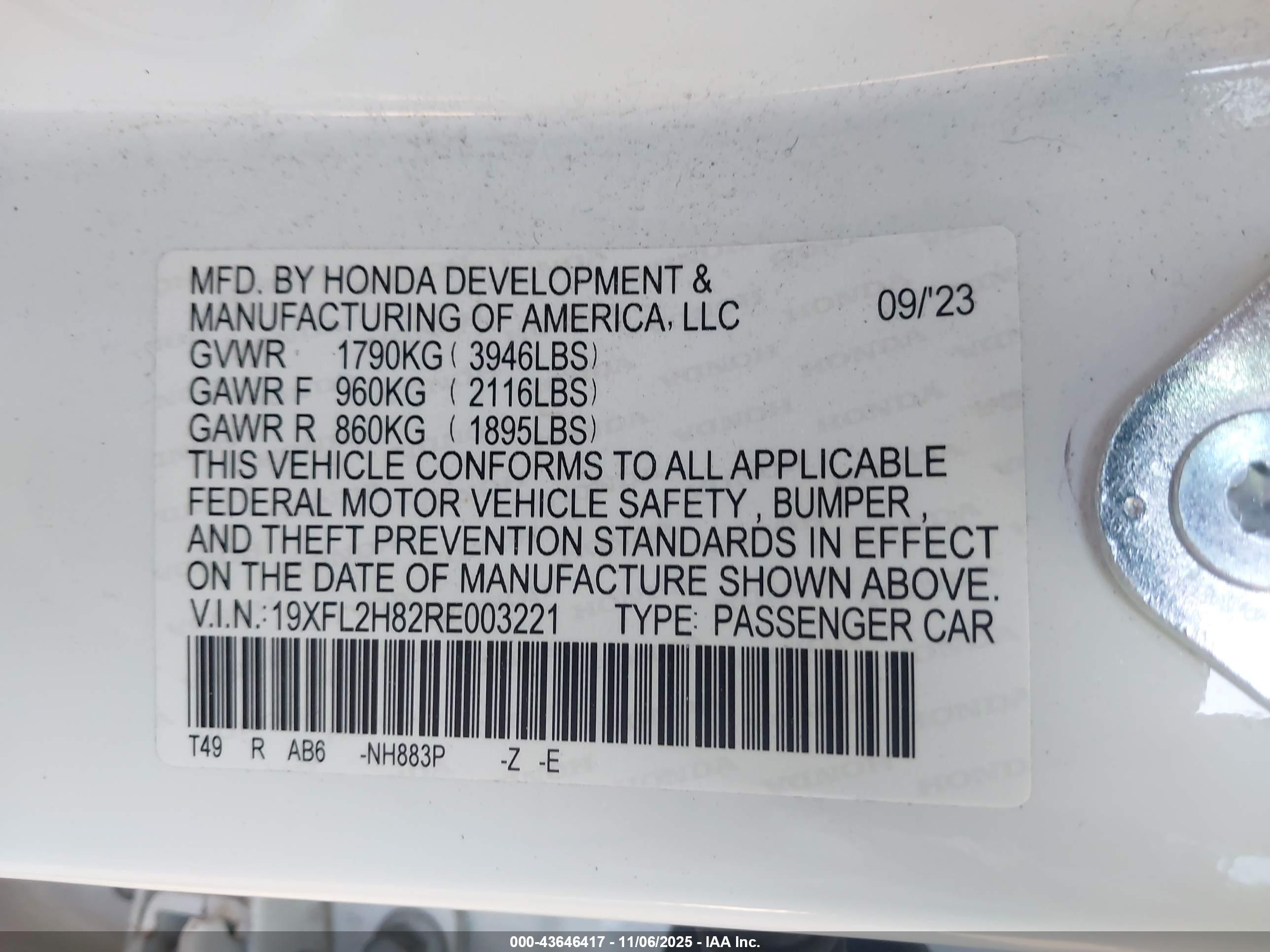HONDA CIVIC image 9