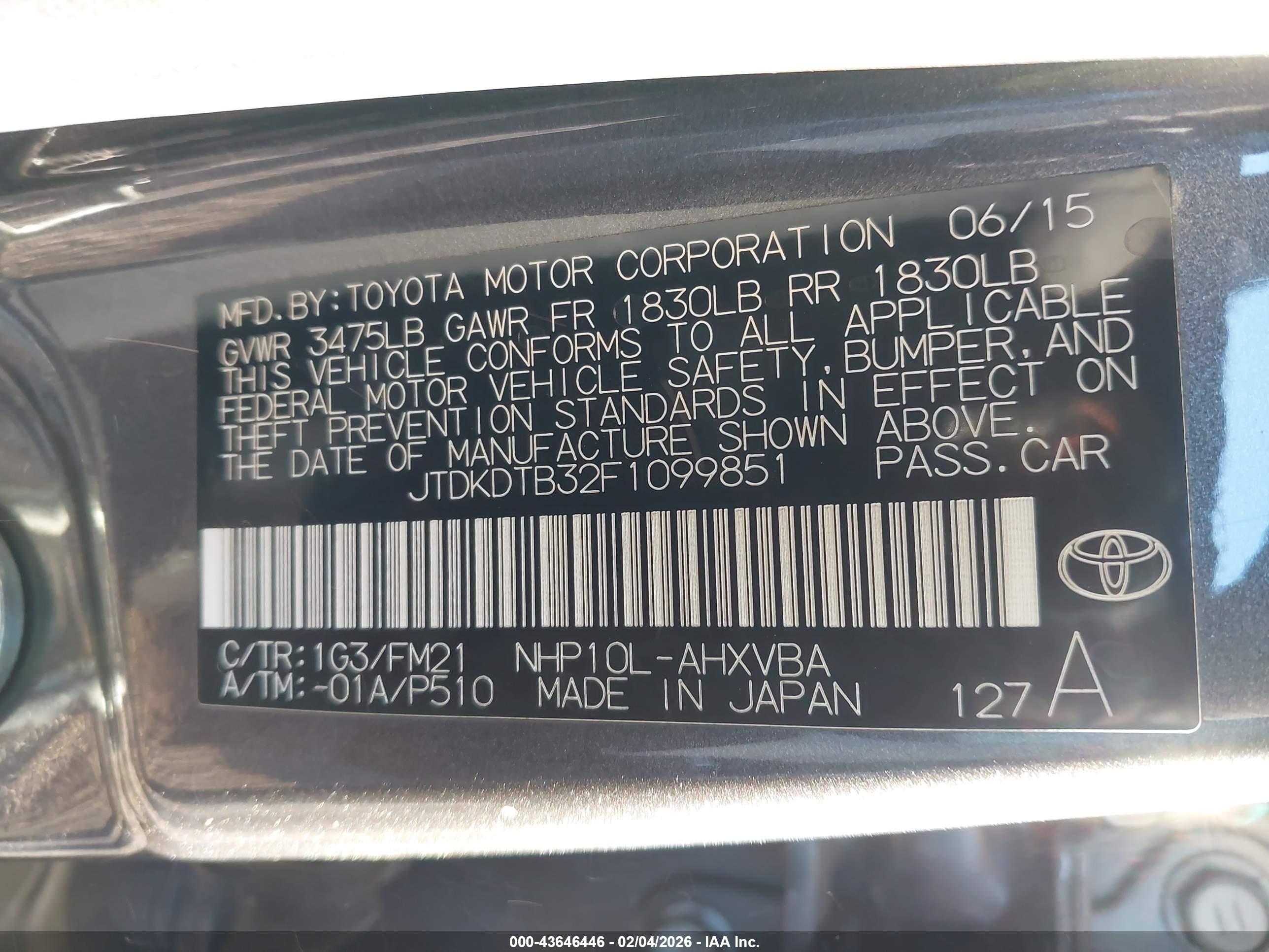 TOYOTA PRIUS image 9