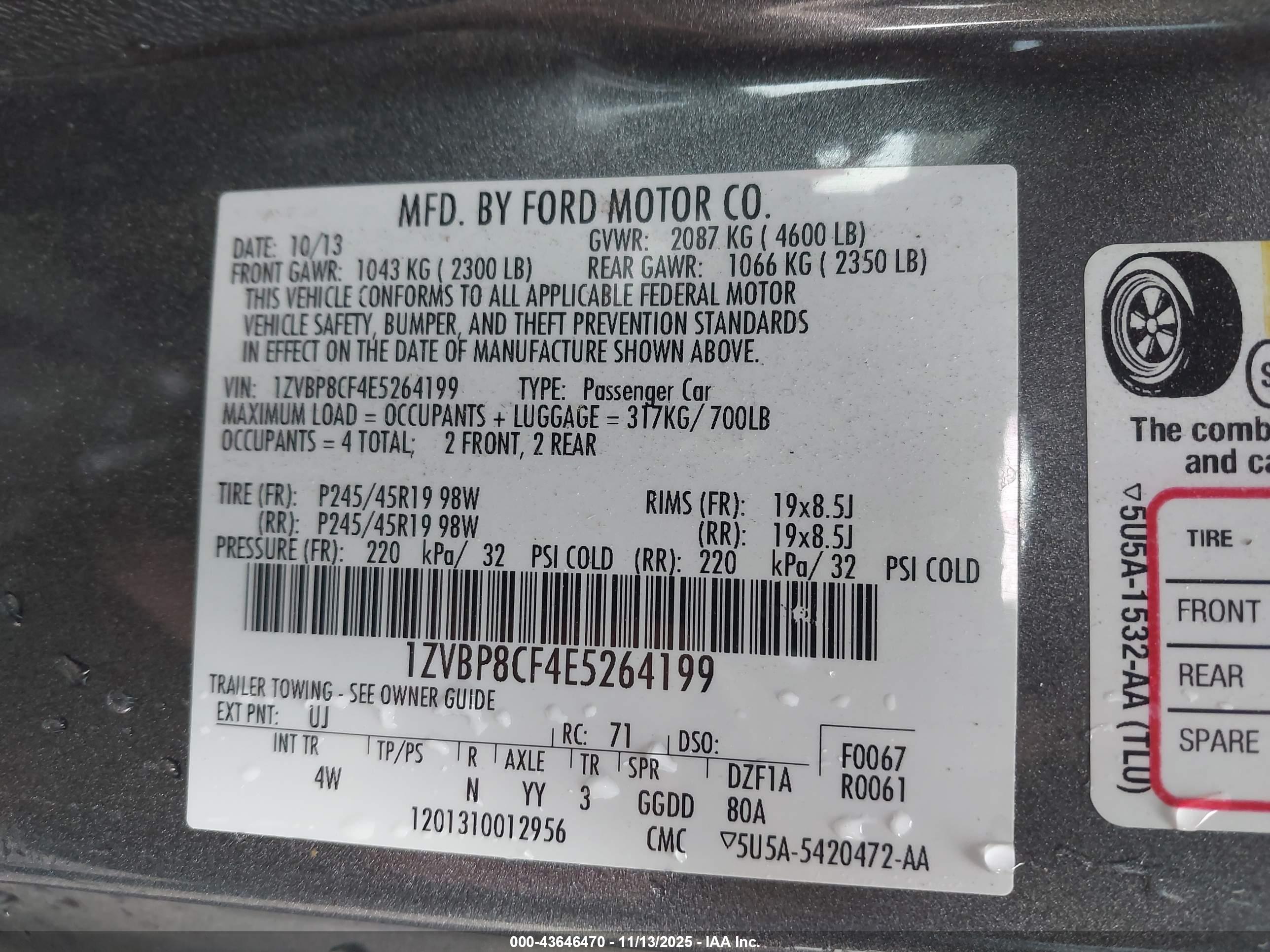 FORD MUSTANG image 9