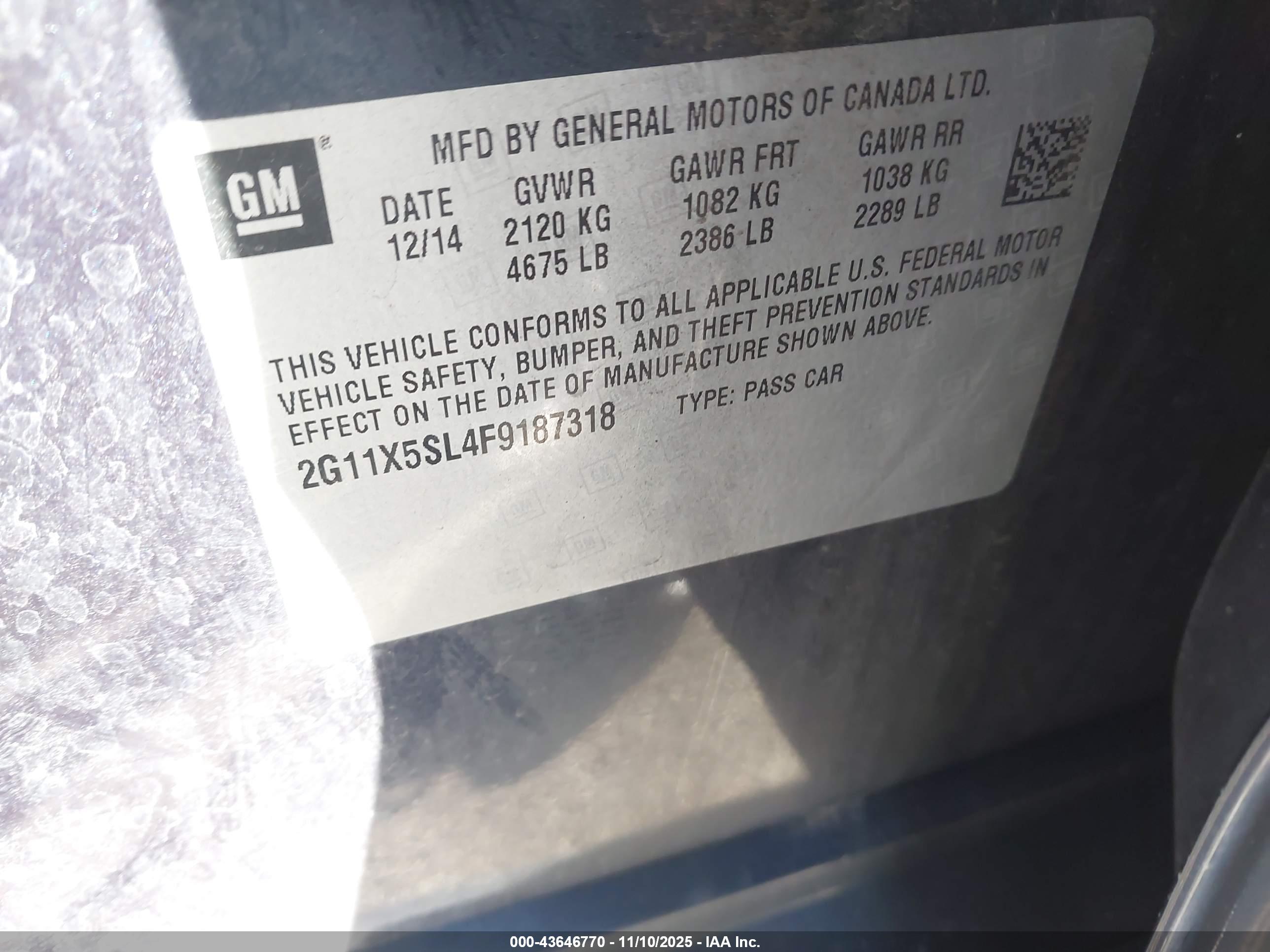 CHEVROLET IMPALA image 9