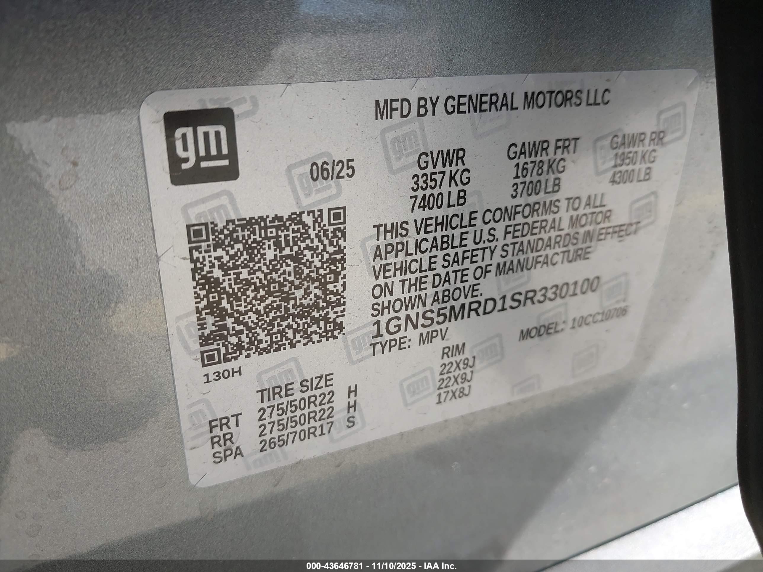 CHEVROLET TAHOE image 9
