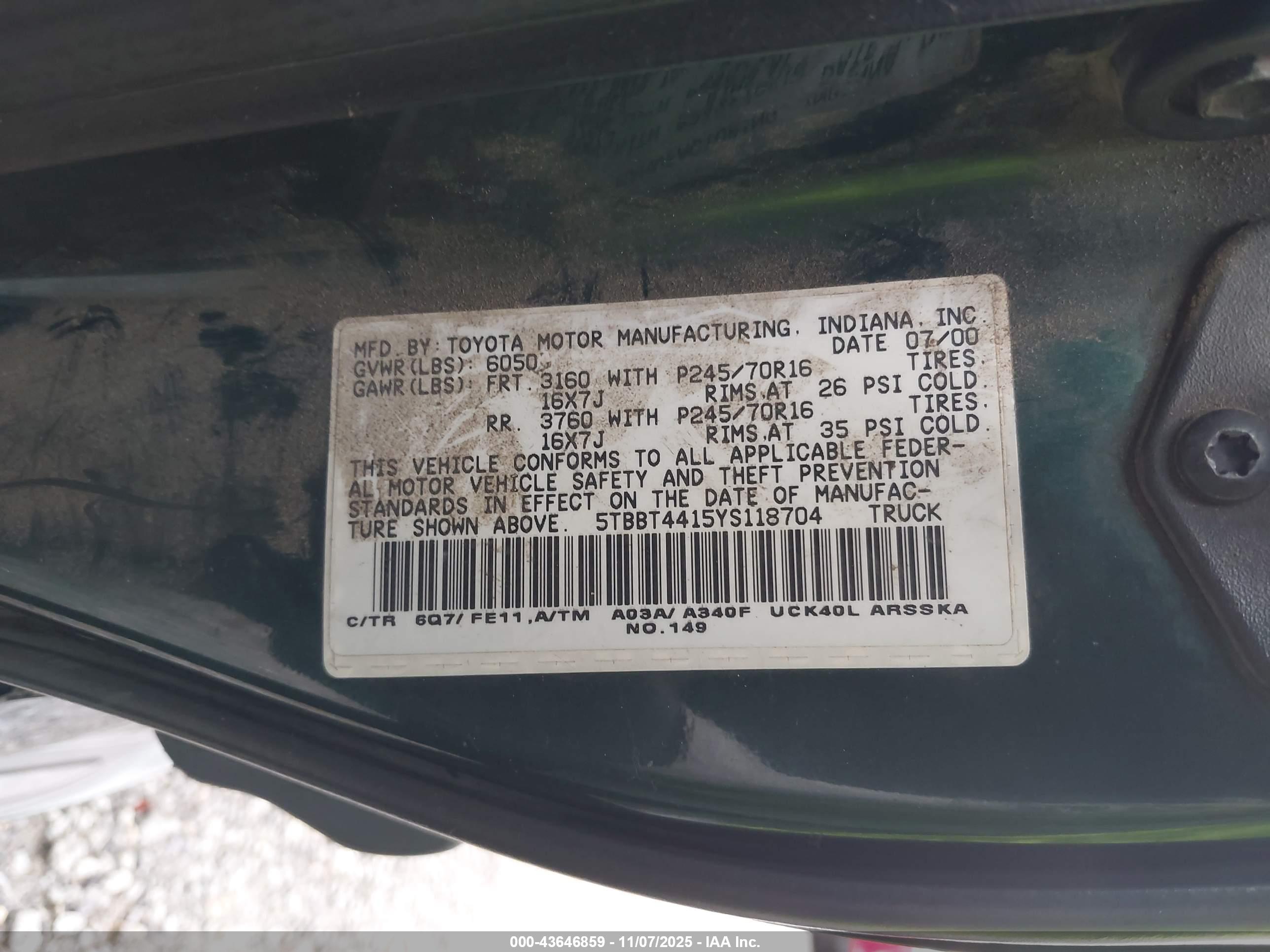 TOYOTA TUNDRA image 9