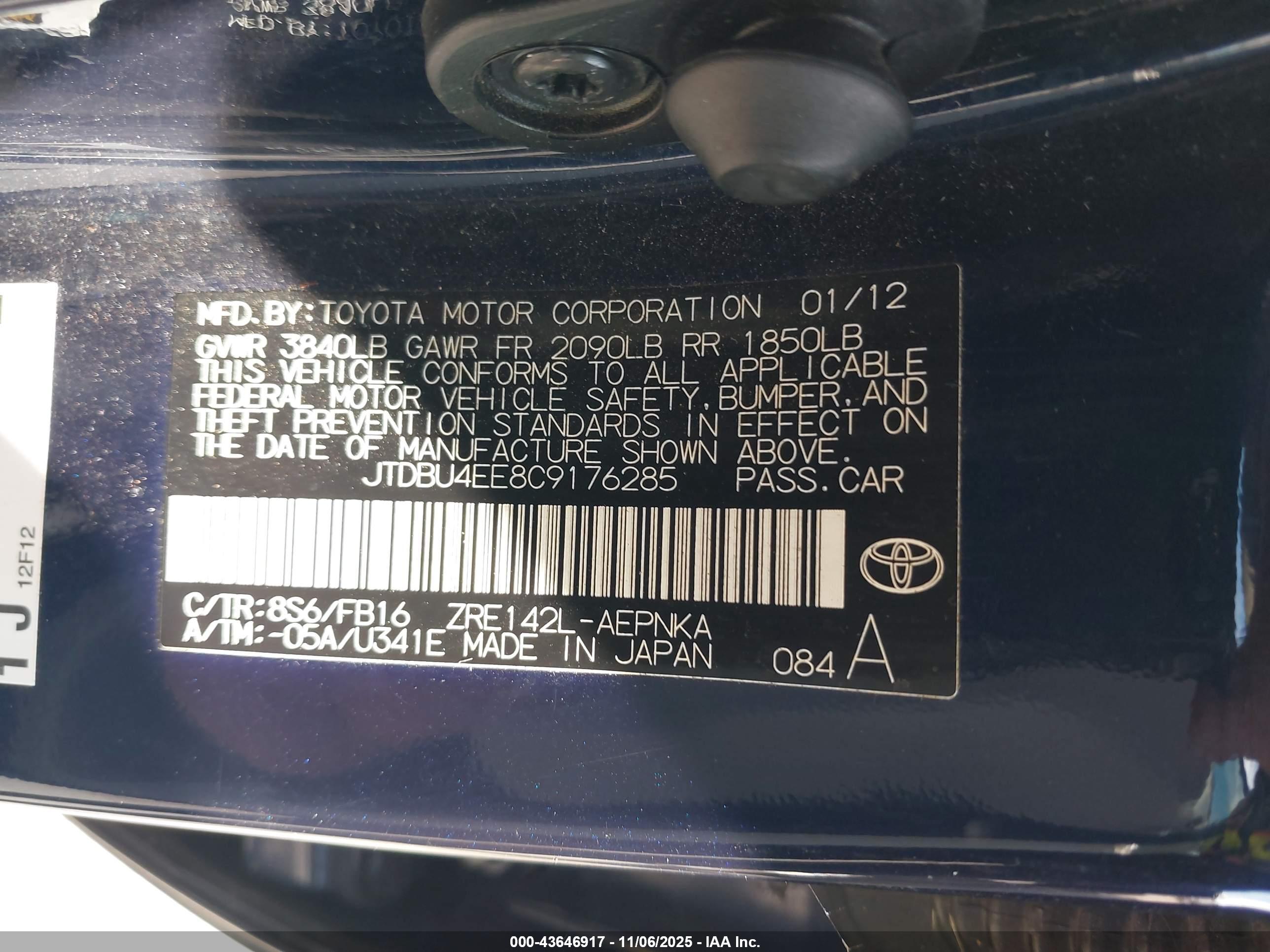 TOYOTA COROLLA image 9