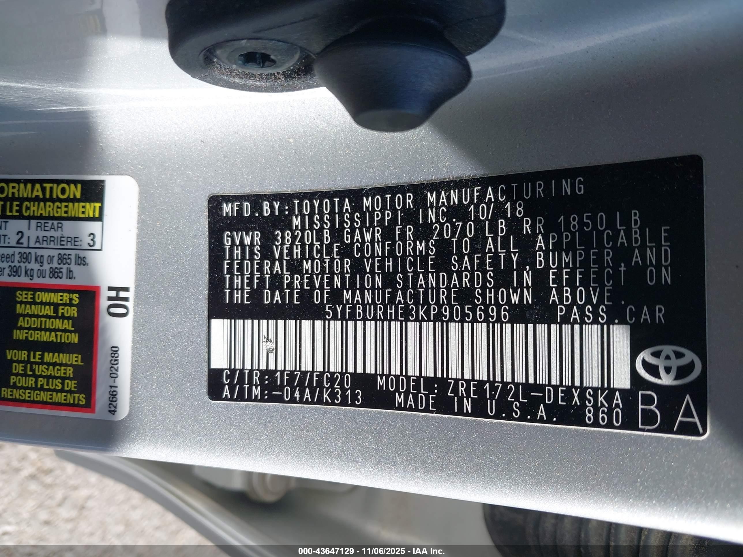 TOYOTA COROLLA image 9