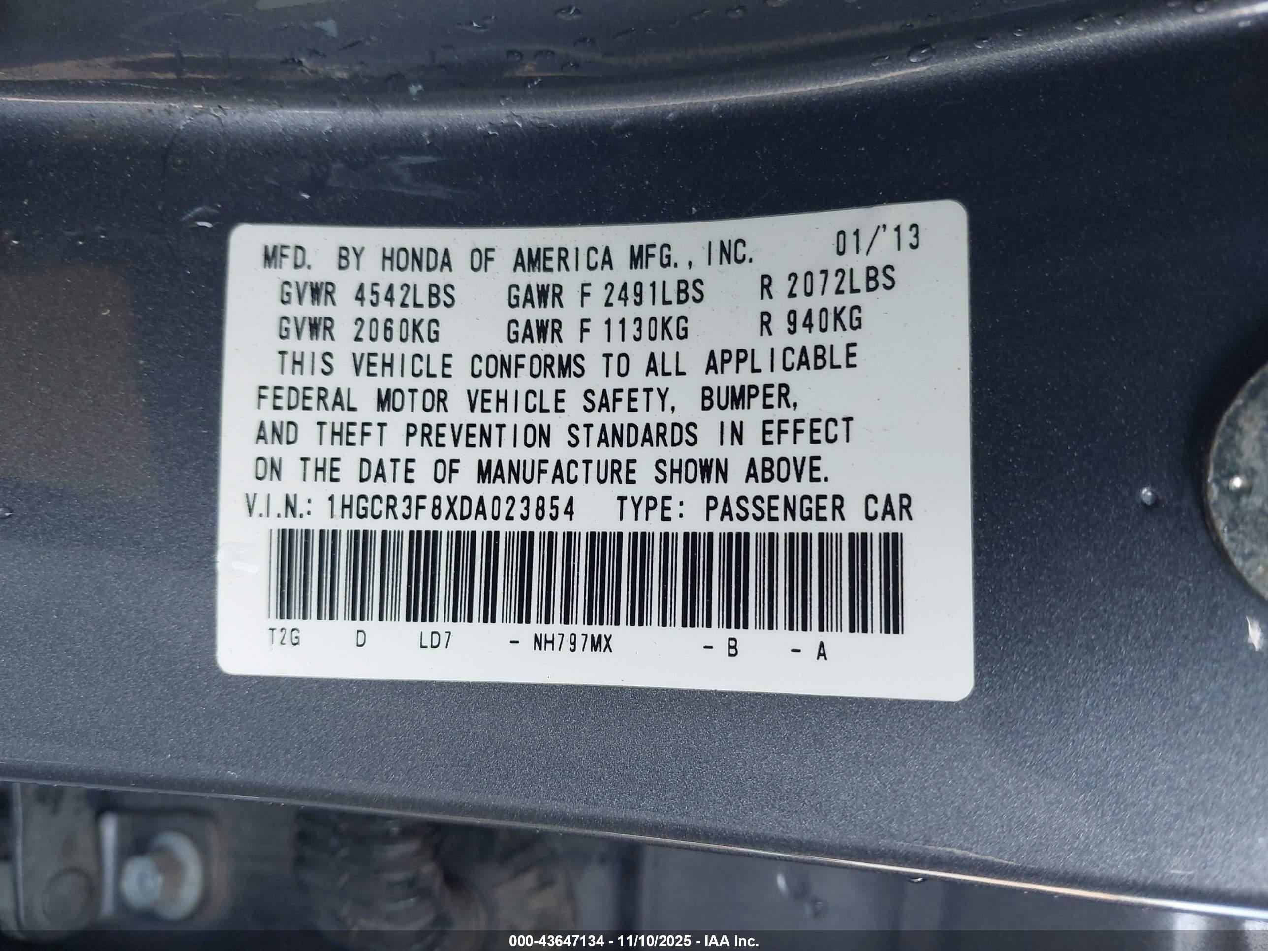 HONDA ACCORD image 9